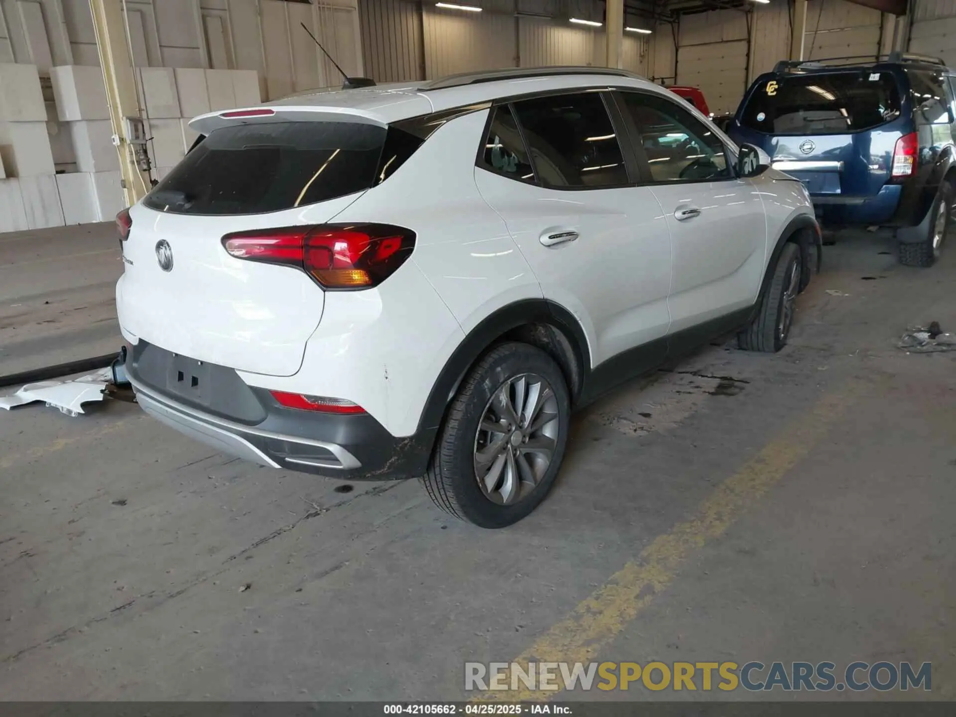 4 fotografías del automóvil dañado KL4MMESL9NB011479 BUICK ENCORE GX 2022