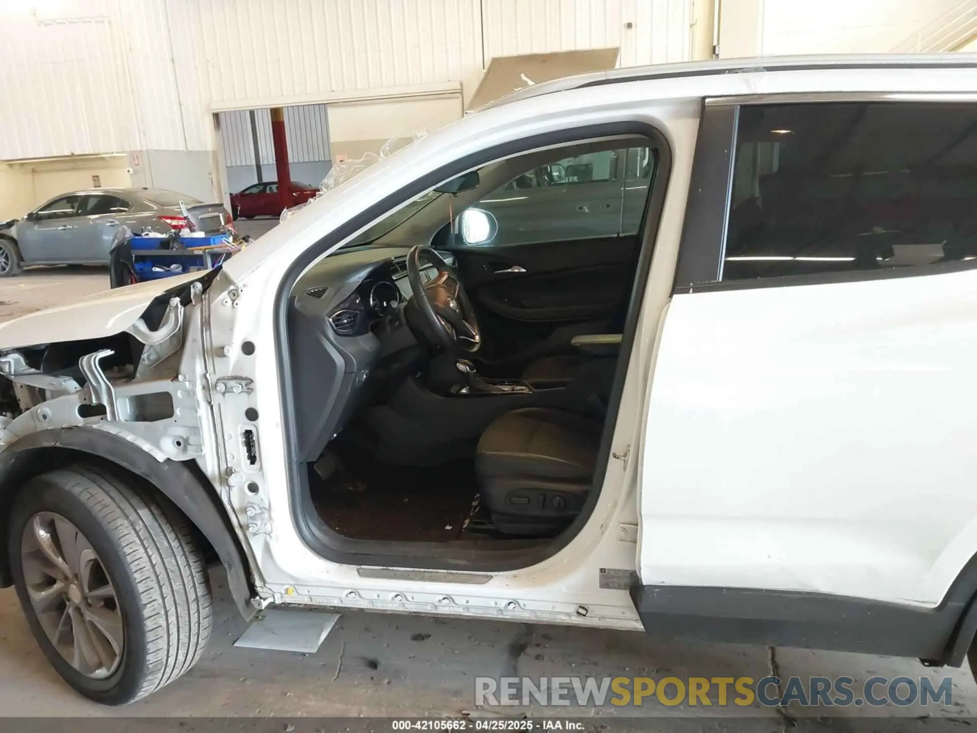 6 fotografías del automóvil dañado KL4MMESL9NB011479 BUICK ENCORE GX 2022