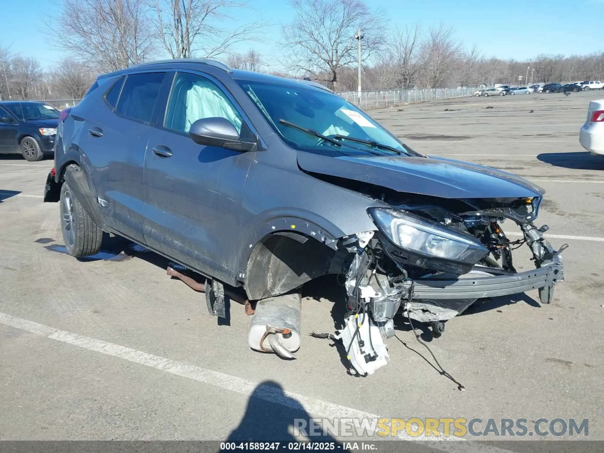 1 fotografías del automóvil dañado KL4MMESL9NB026502 BUICK ENCORE GX 2022