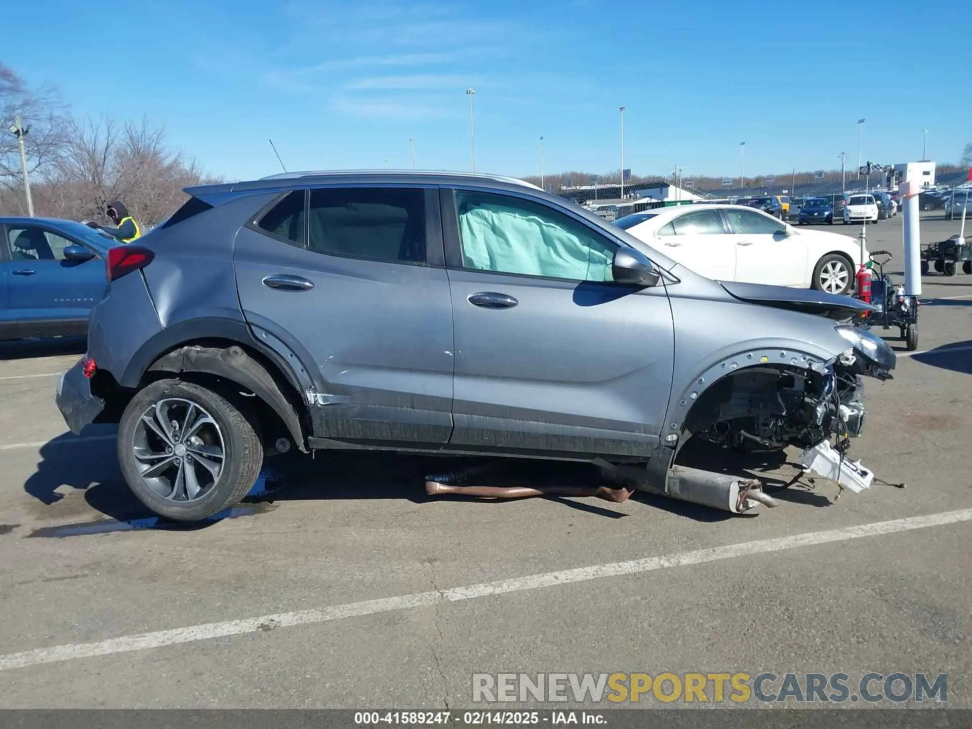 13 fotografías del automóvil dañado KL4MMESL9NB026502 BUICK ENCORE GX 2022