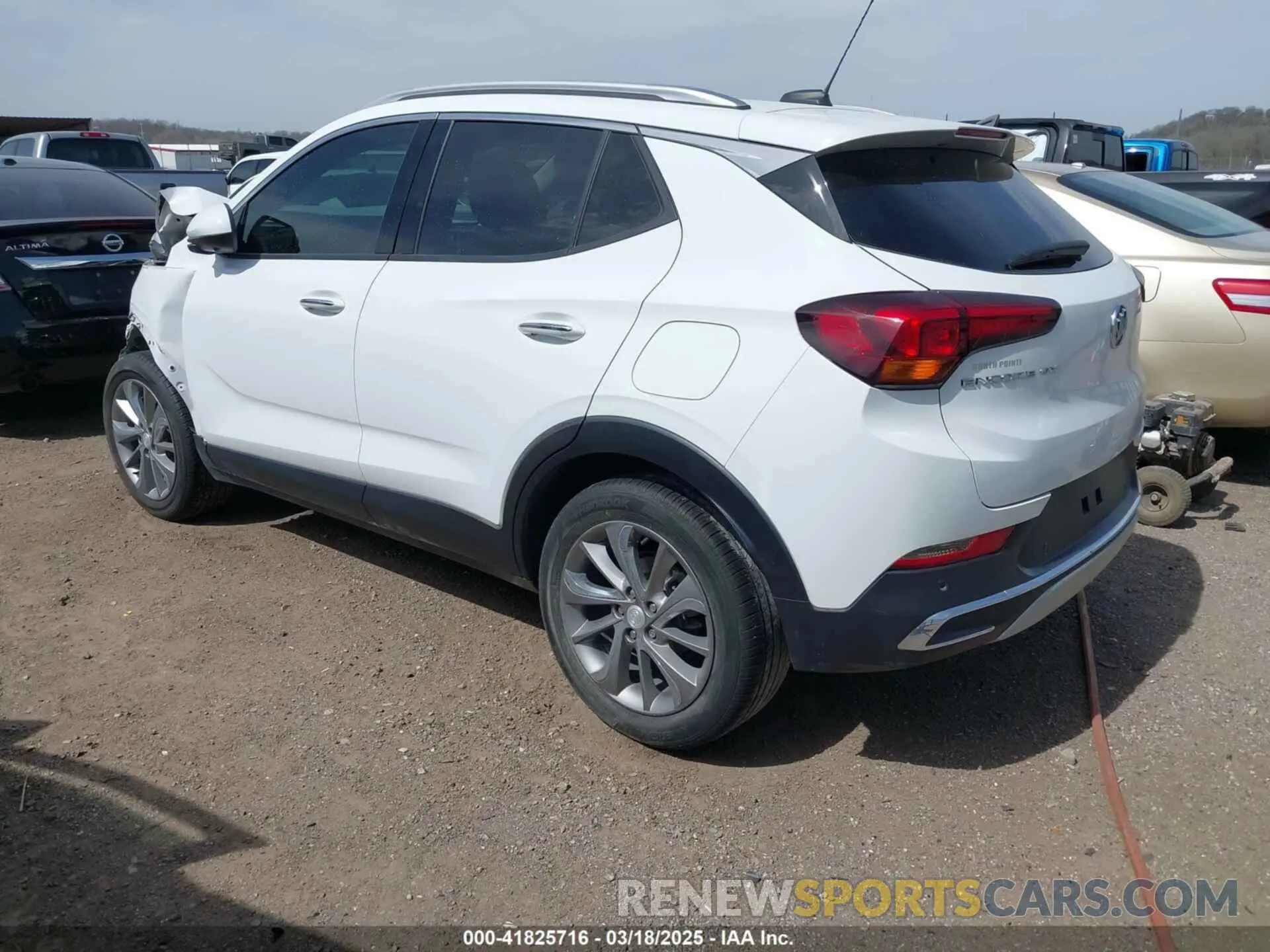 3 fotografías del automóvil dañado KL4MMFSL2NB108660 BUICK ENCORE GX 2022