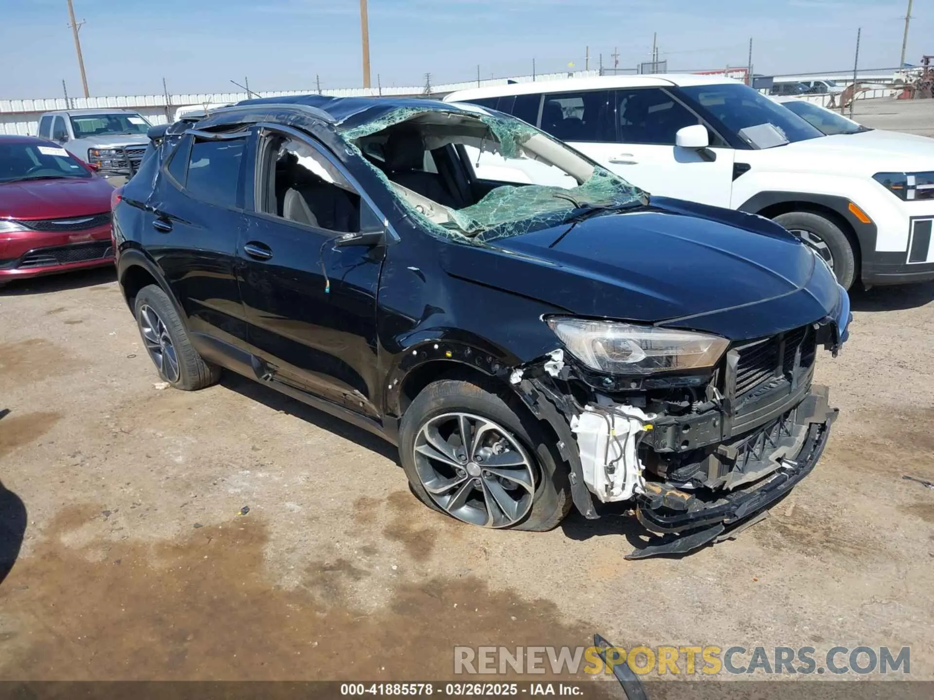 1 fotografías del automóvil dañado KL4MMFSL3NB074051 BUICK ENCORE GX 2022