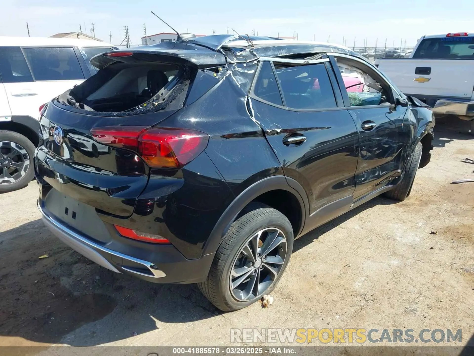 4 fotografías del automóvil dañado KL4MMFSL3NB074051 BUICK ENCORE GX 2022