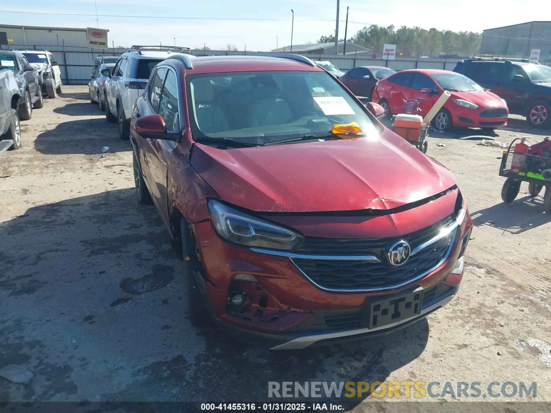 1 fotografías del automóvil dañado KL4MMFSL4NB092526 BUICK ENCORE GX 2022