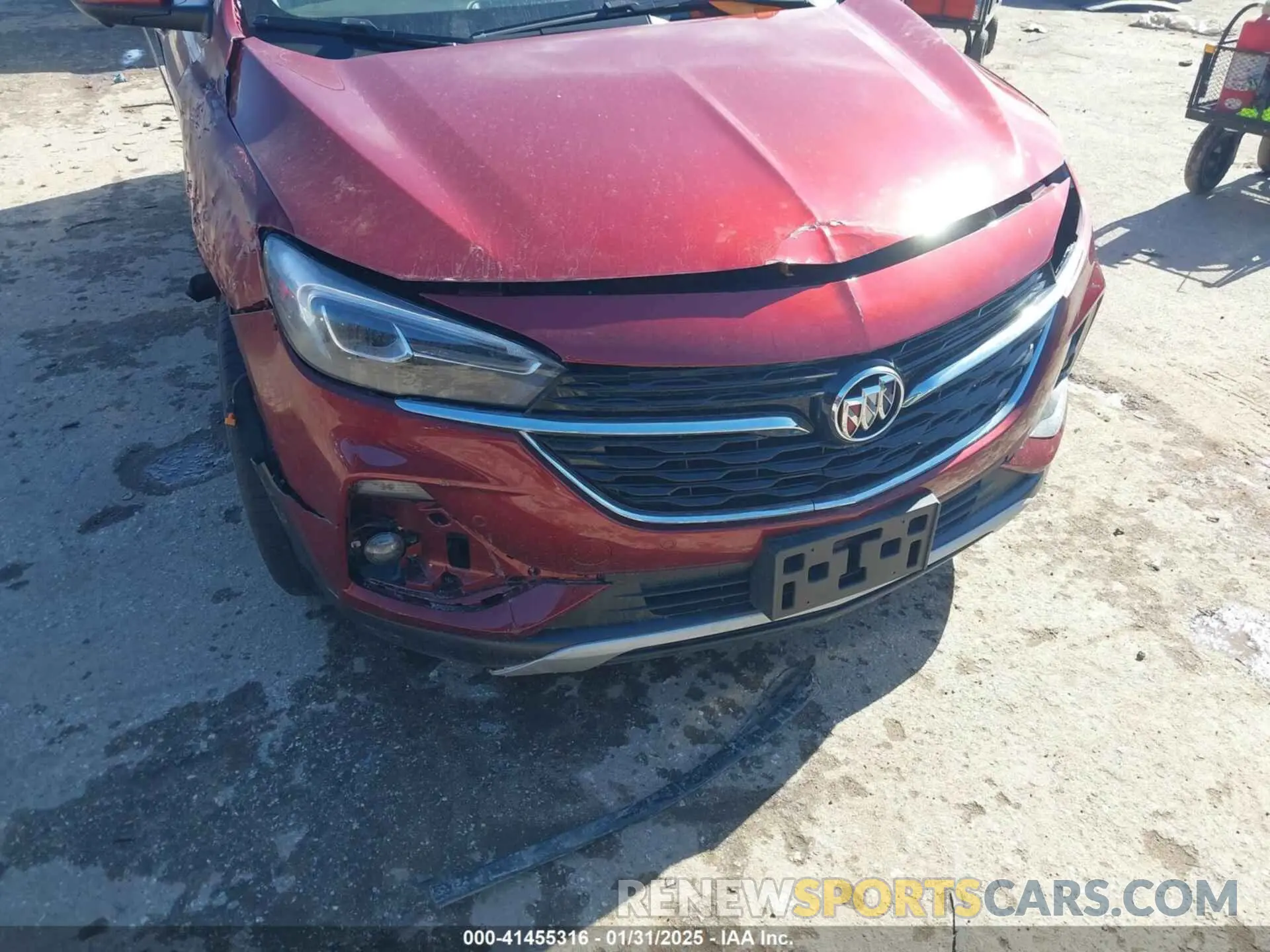 17 fotografías del automóvil dañado KL4MMFSL4NB092526 BUICK ENCORE GX 2022