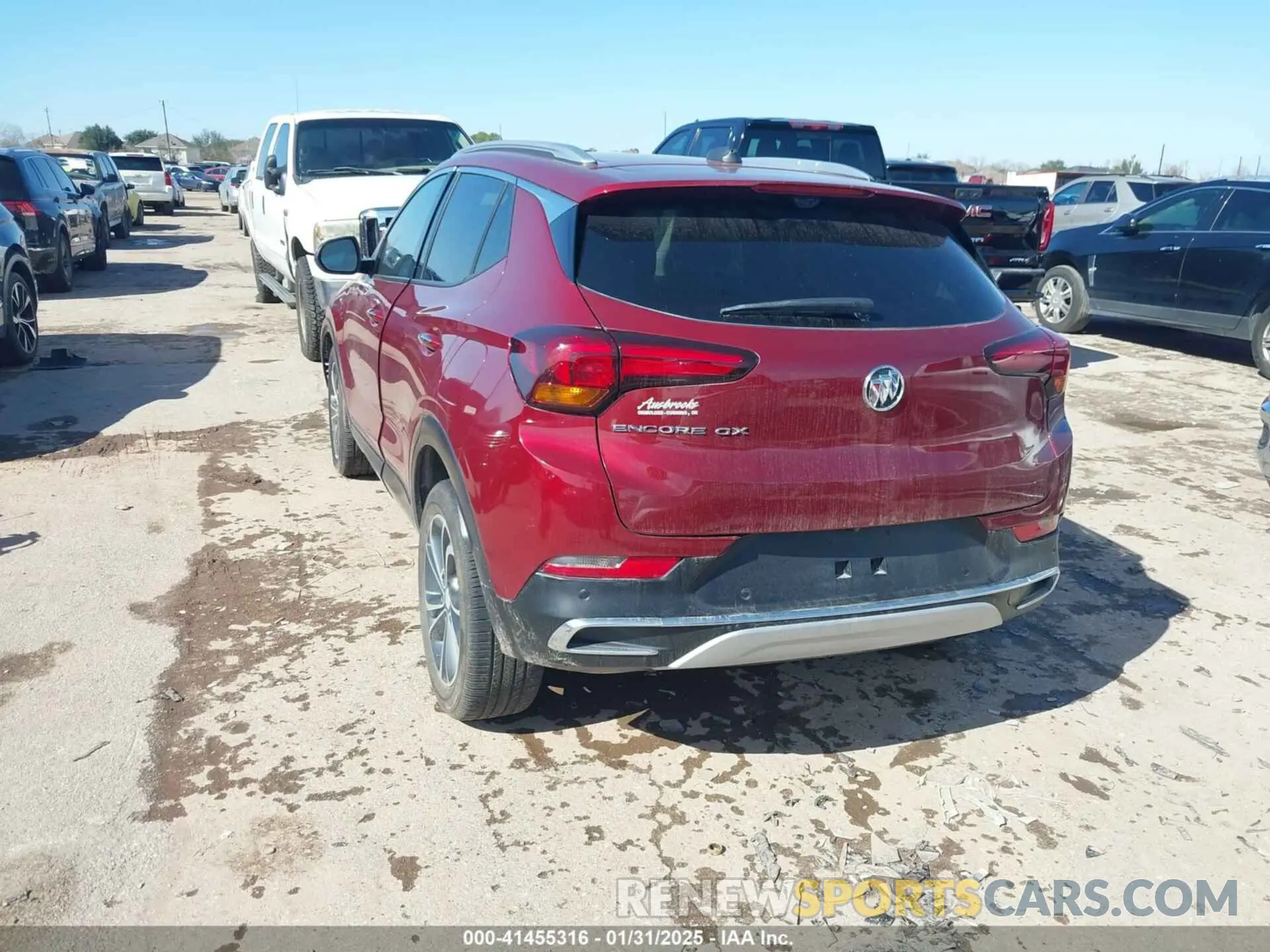 3 fotografías del automóvil dañado KL4MMFSL4NB092526 BUICK ENCORE GX 2022