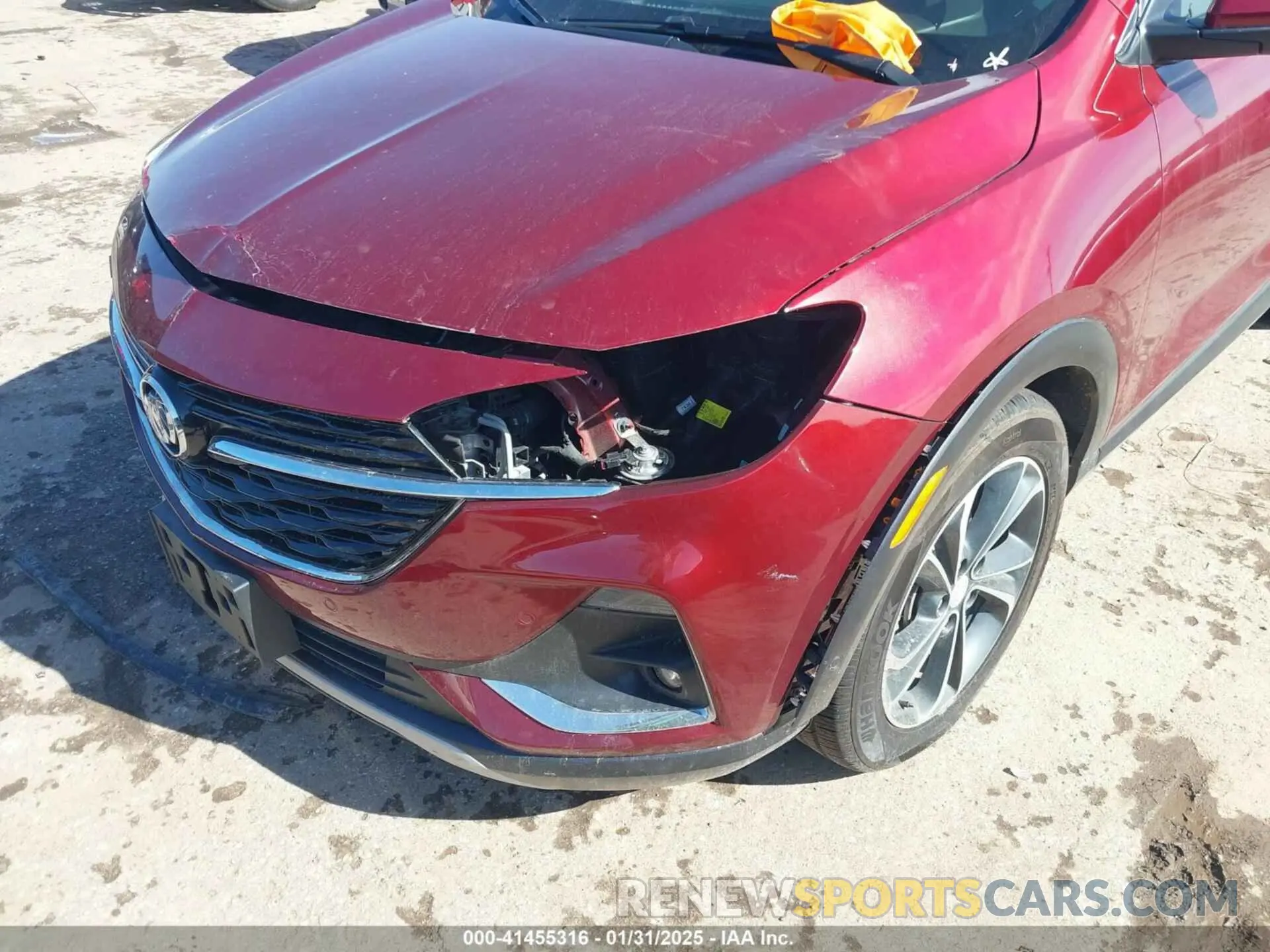 6 fotografías del automóvil dañado KL4MMFSL4NB092526 BUICK ENCORE GX 2022