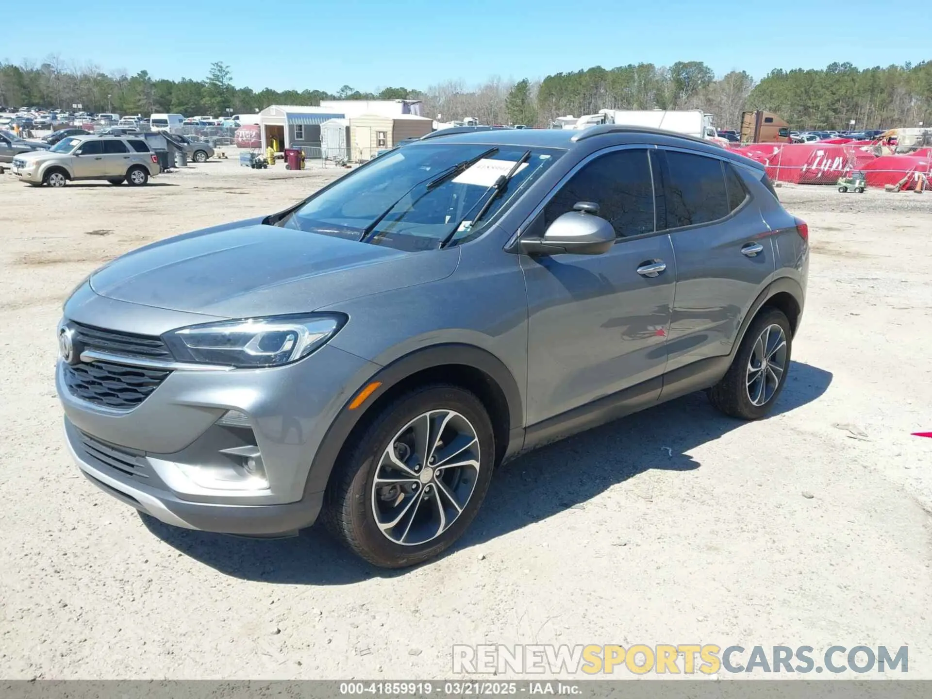 2 fotografías del automóvil dañado KL4MMFSL6NB074643 BUICK ENCORE GX 2022