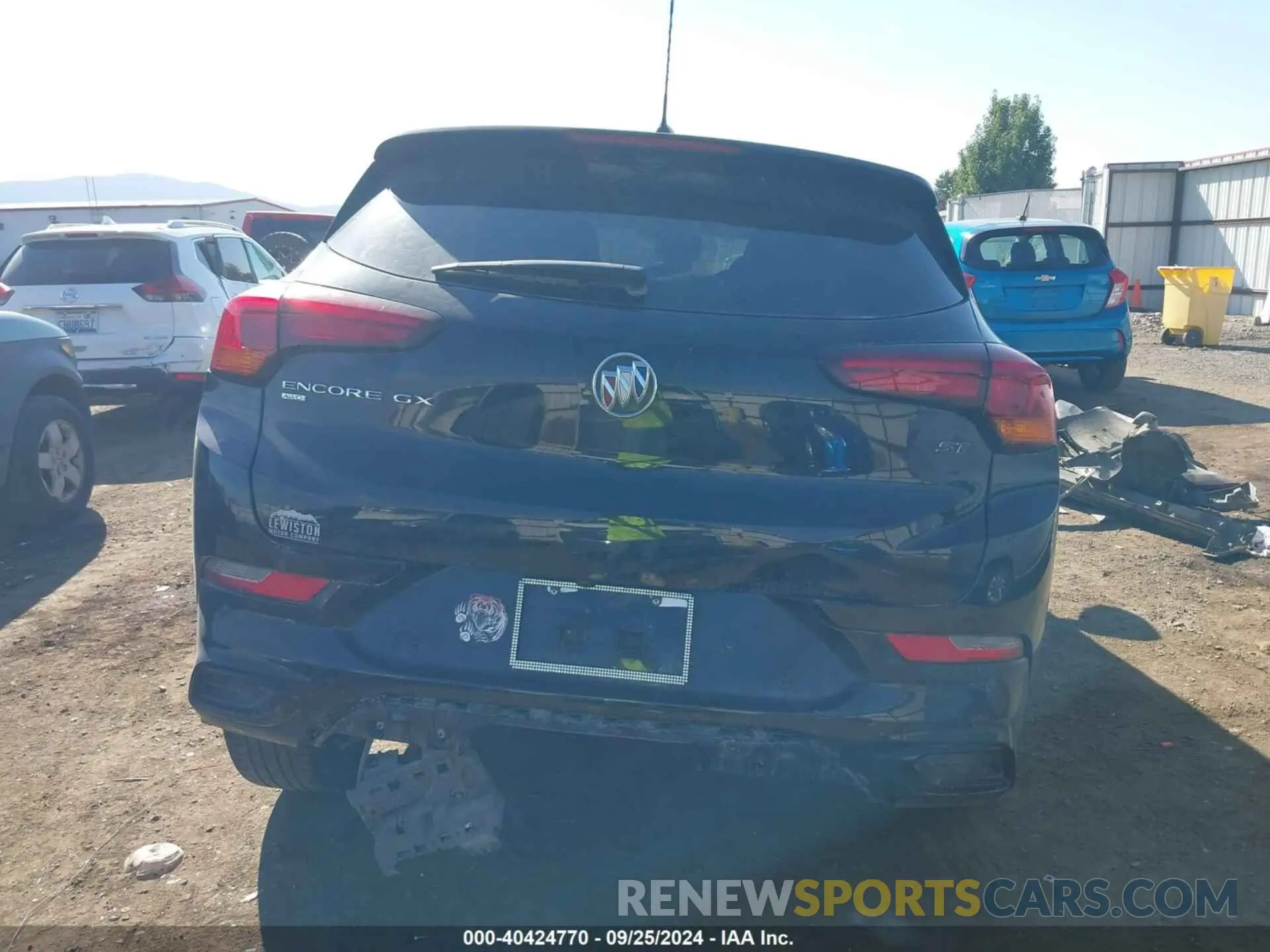 17 fotografías del automóvil dañado KL4MMGSL0NB082646 BUICK ENCORE GX 2022