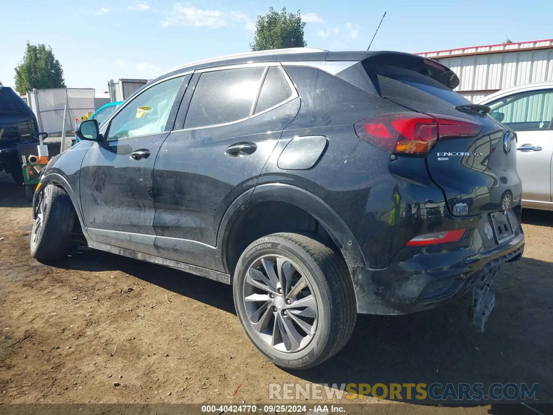 3 fotografías del automóvil dañado KL4MMGSL0NB082646 BUICK ENCORE GX 2022