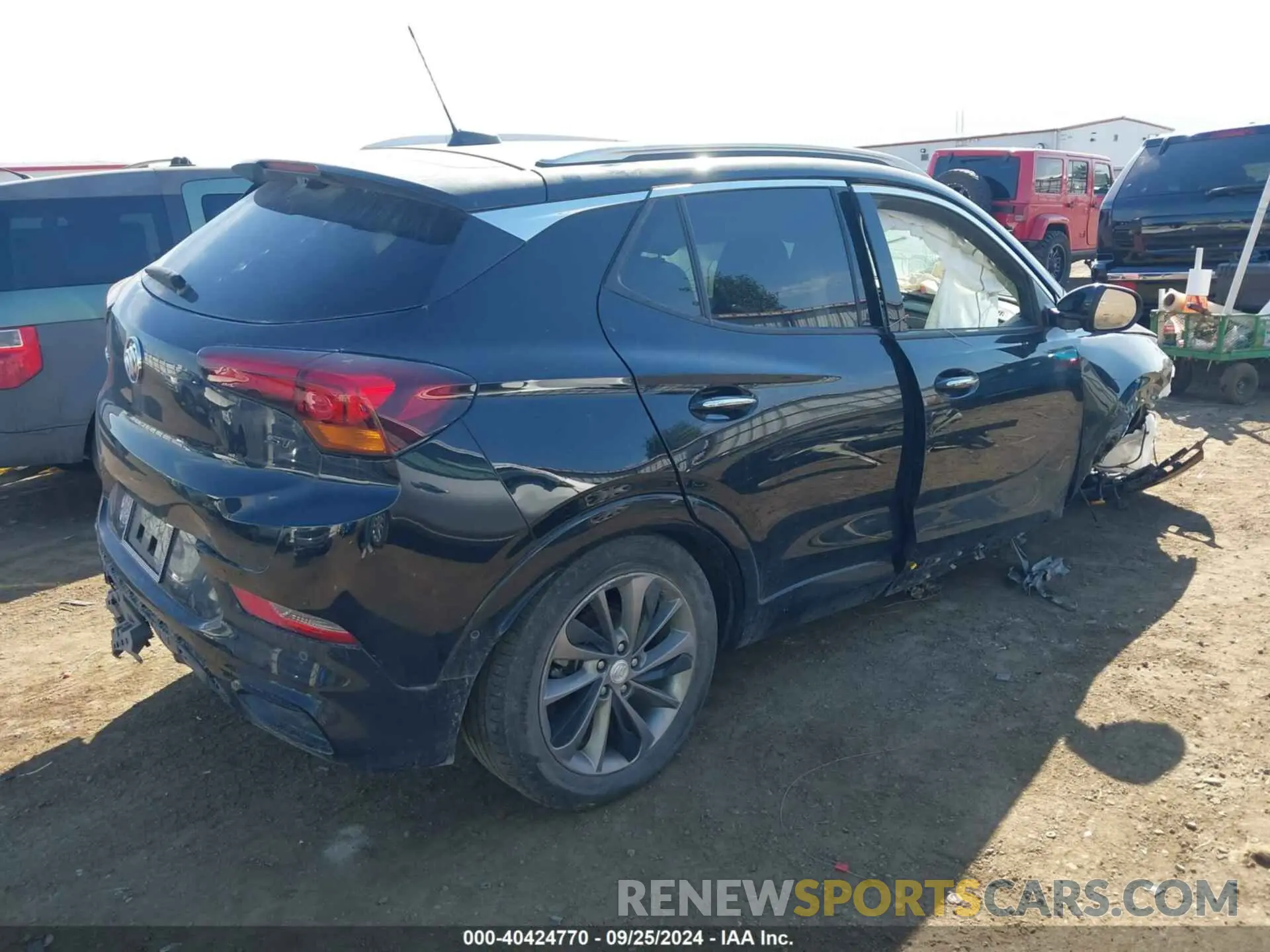 4 fotografías del automóvil dañado KL4MMGSL0NB082646 BUICK ENCORE GX 2022