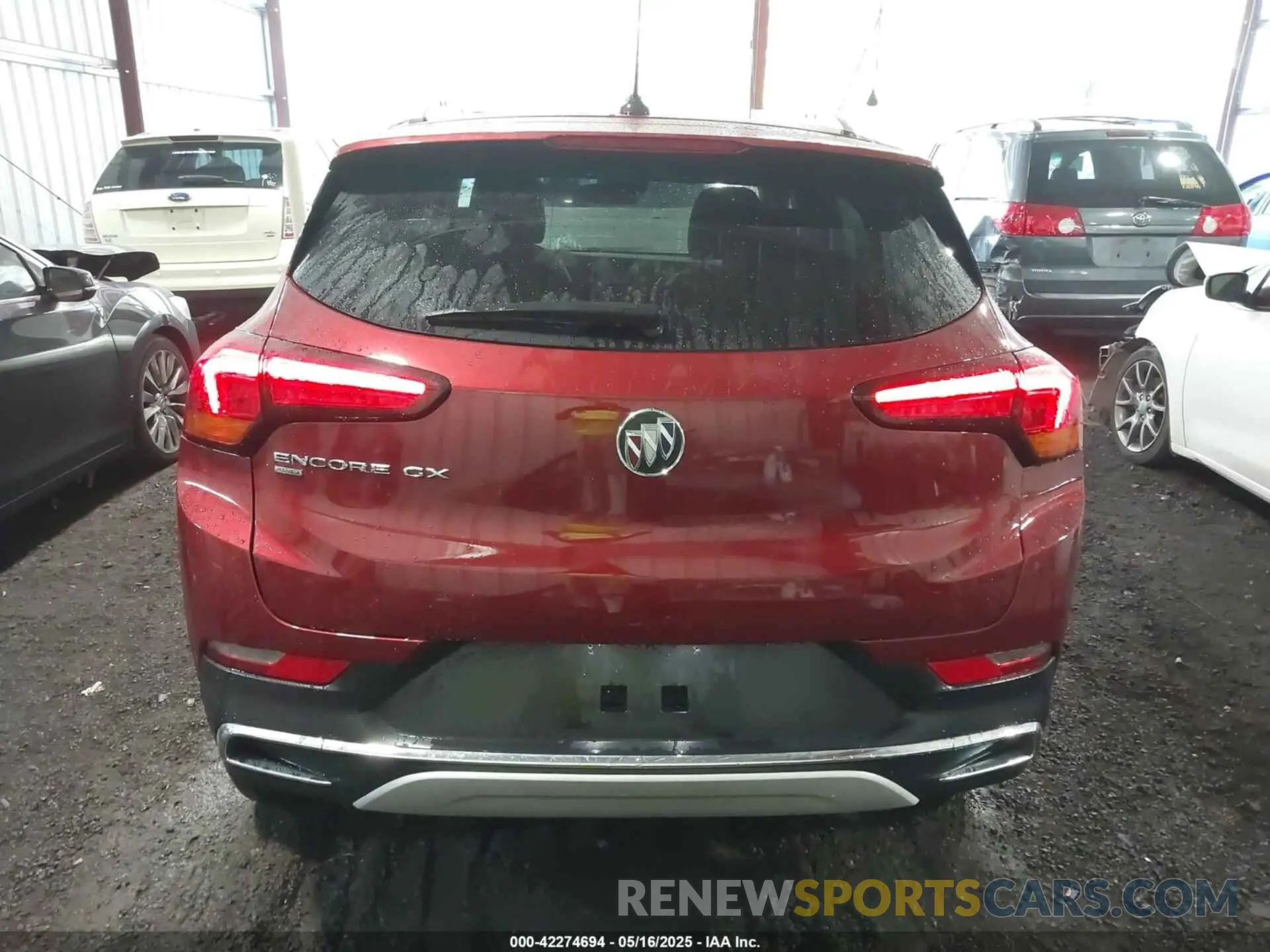 17 fotografías del automóvil dañado KL4MMGSL5NB147667 BUICK ENCORE GX 2022