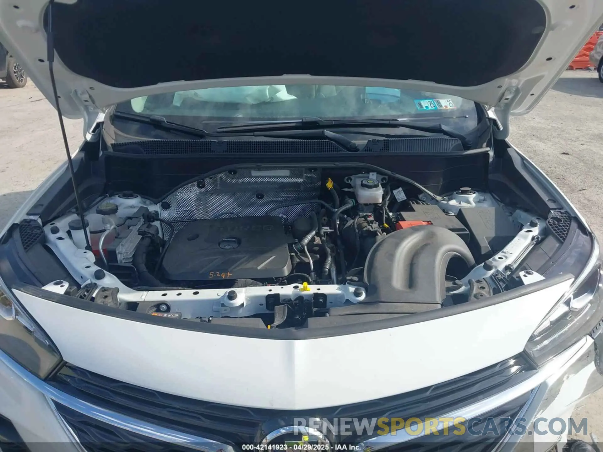 10 fotografías del automóvil dañado KL4MMGSL8NB136727 BUICK ENCORE GX 2022