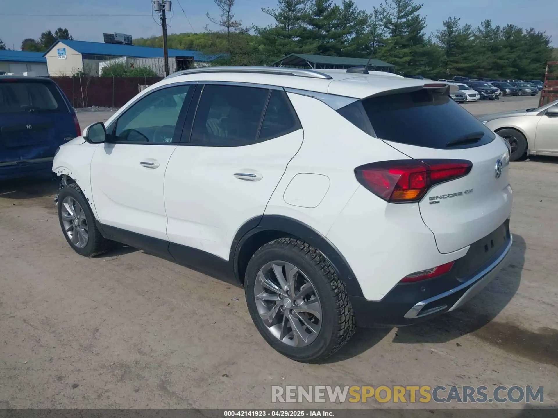 3 fotografías del automóvil dañado KL4MMGSL8NB136727 BUICK ENCORE GX 2022