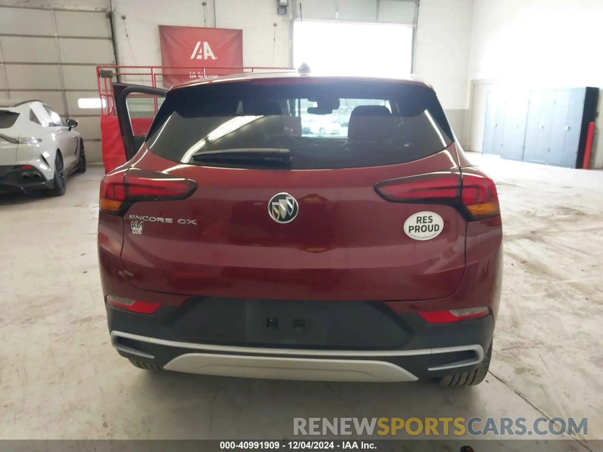 17 fotografías del automóvil dañado KL4MMBS20PB101449 BUICK ENCORE GX 2023