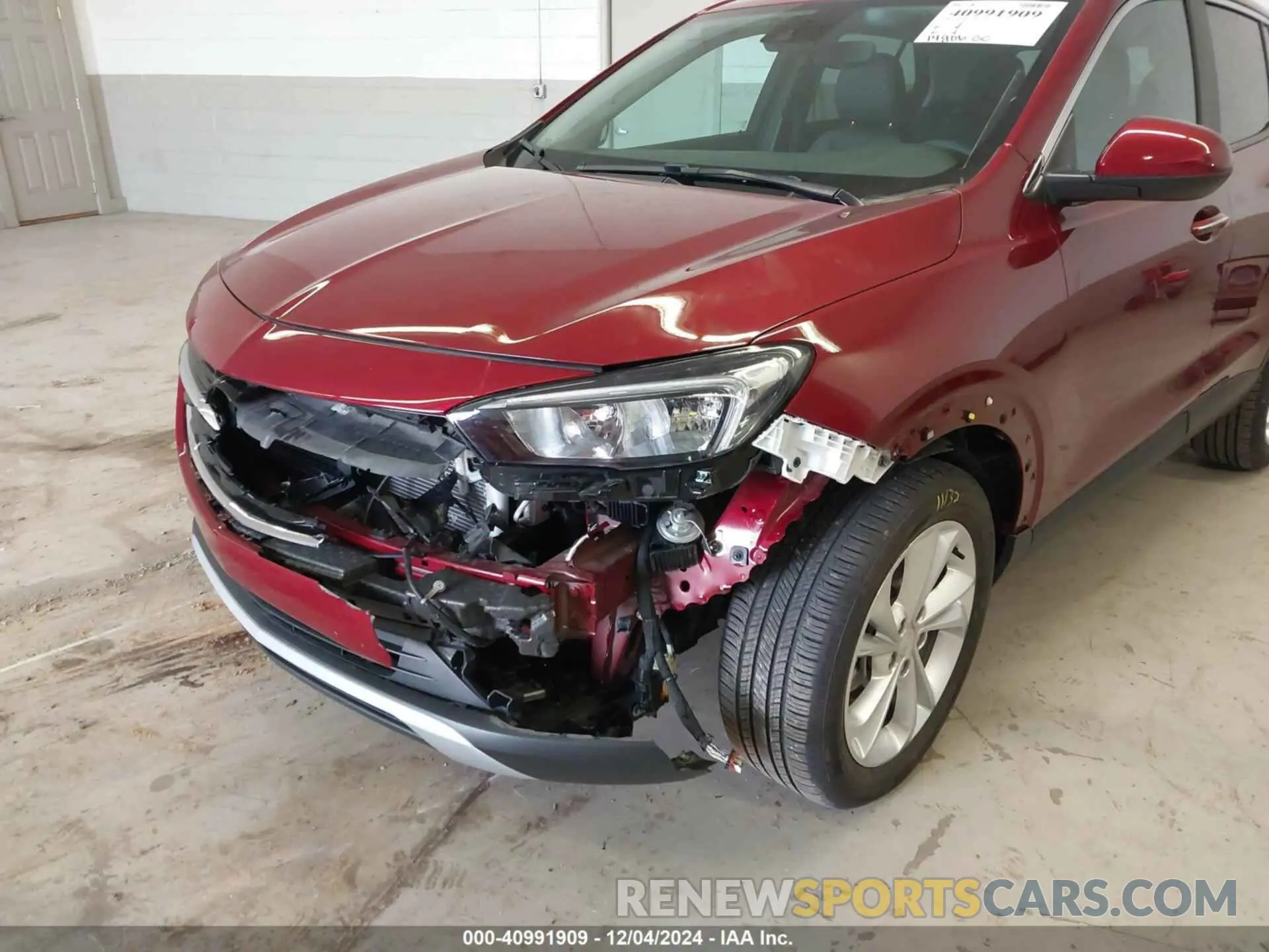 6 fotografías del automóvil dañado KL4MMBS20PB101449 BUICK ENCORE GX 2023