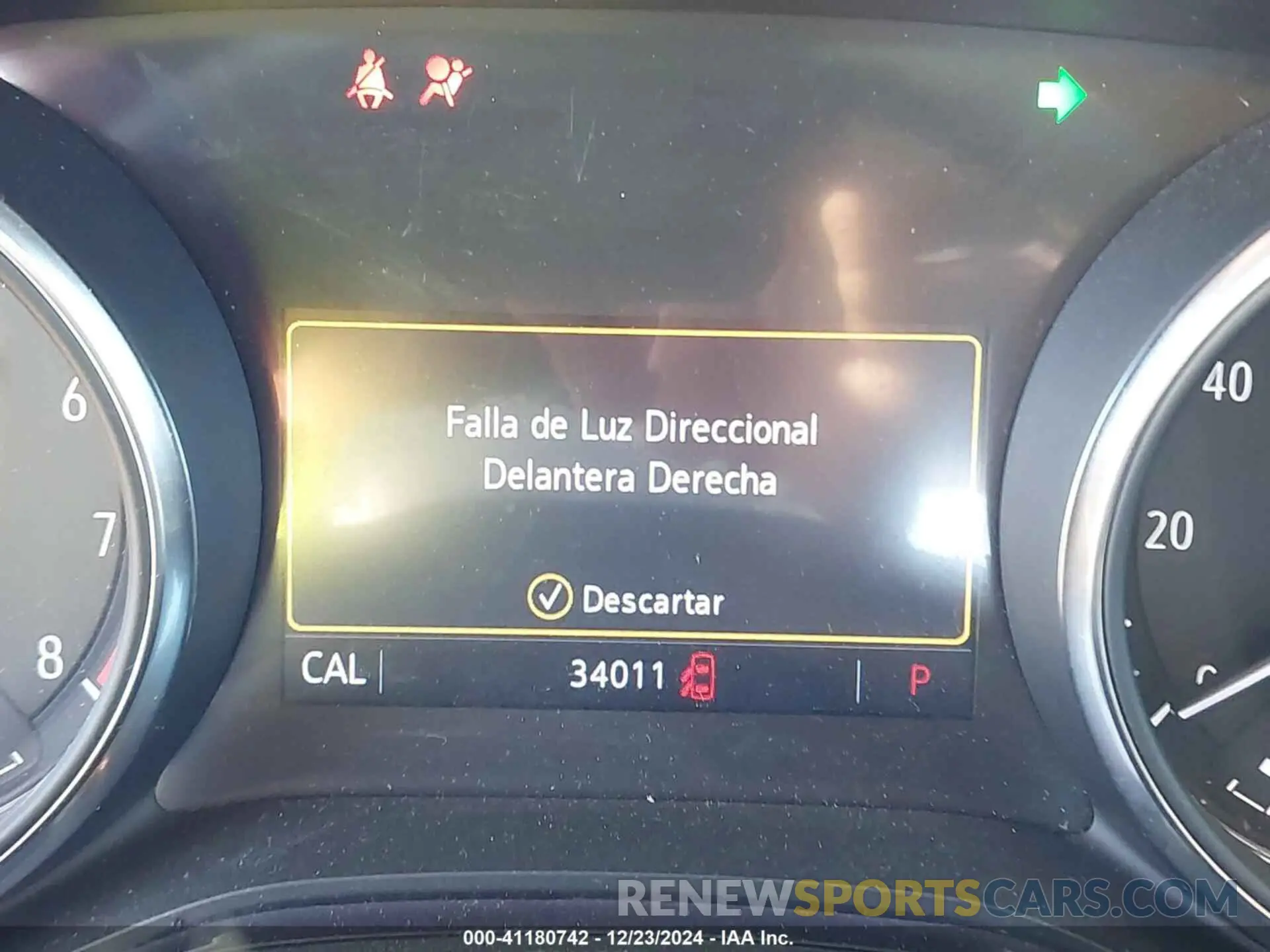 15 fotografías del automóvil dañado KL4MMBS20PB105971 BUICK ENCORE GX 2023