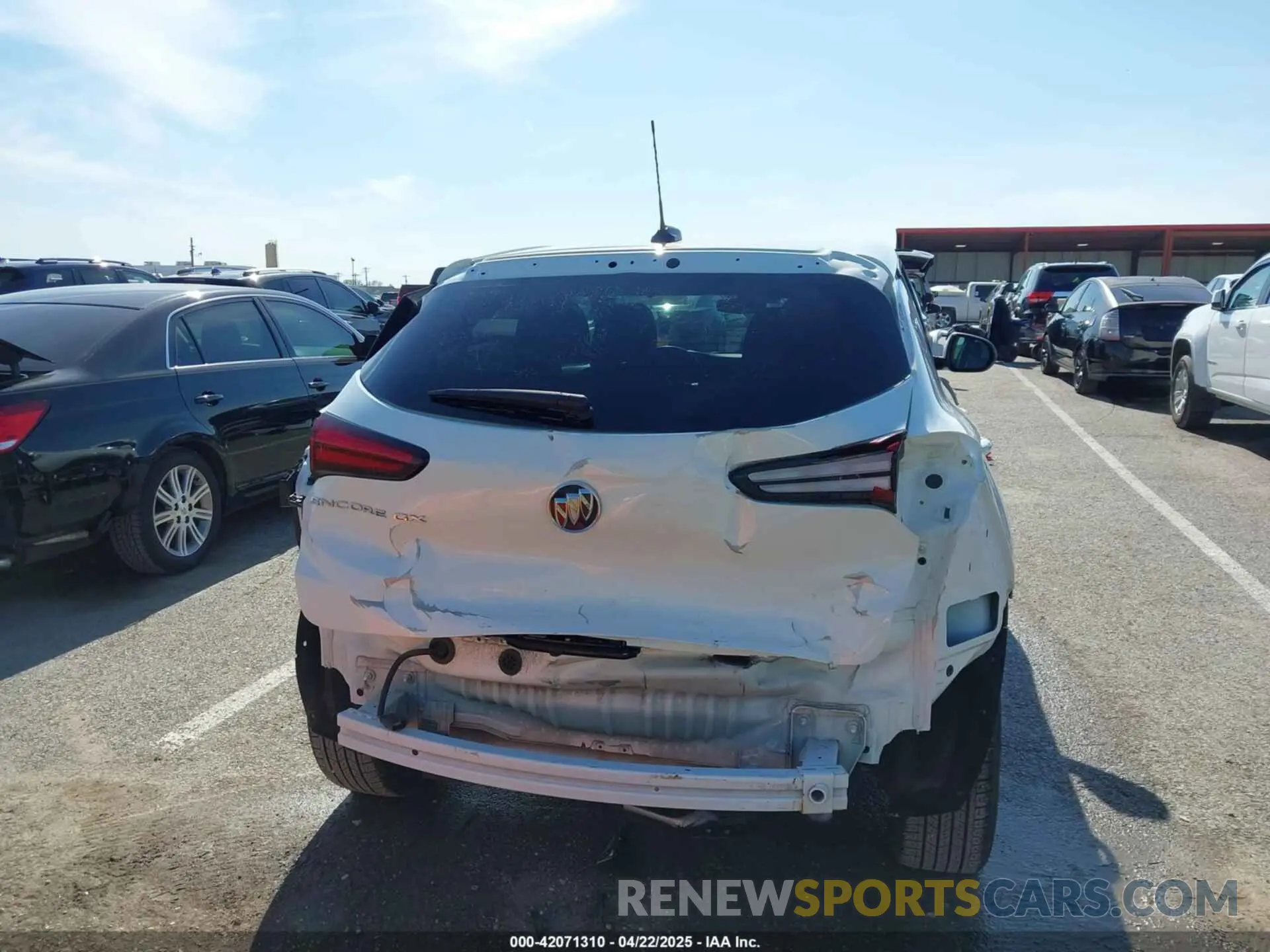 17 fotografías del automóvil dañado KL4MMBS22PB134758 BUICK ENCORE GX 2023