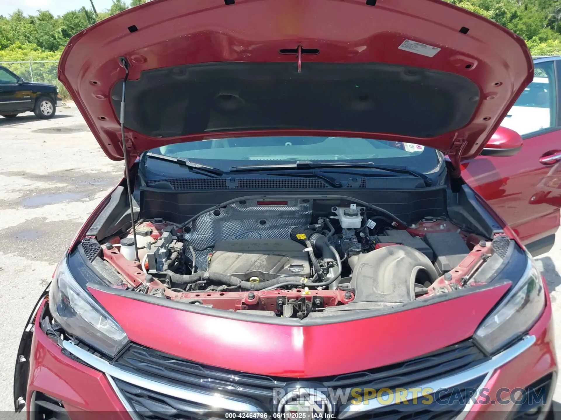 10 fotografías del automóvil dañado KL4MMBS22PB142844 BUICK ENCORE GX 2023