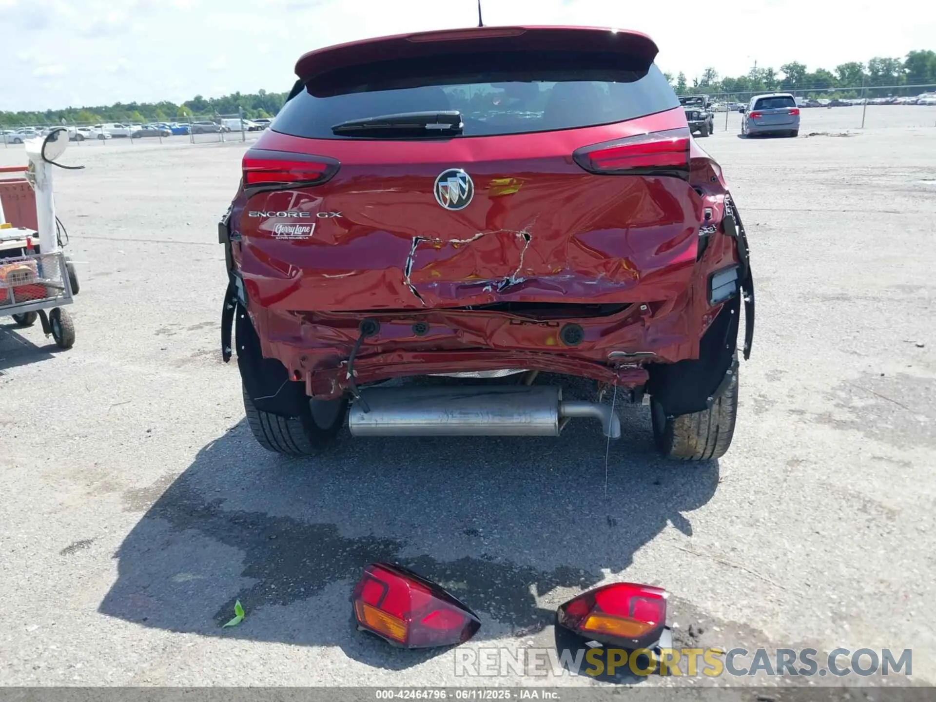 16 fotografías del automóvil dañado KL4MMBS22PB142844 BUICK ENCORE GX 2023