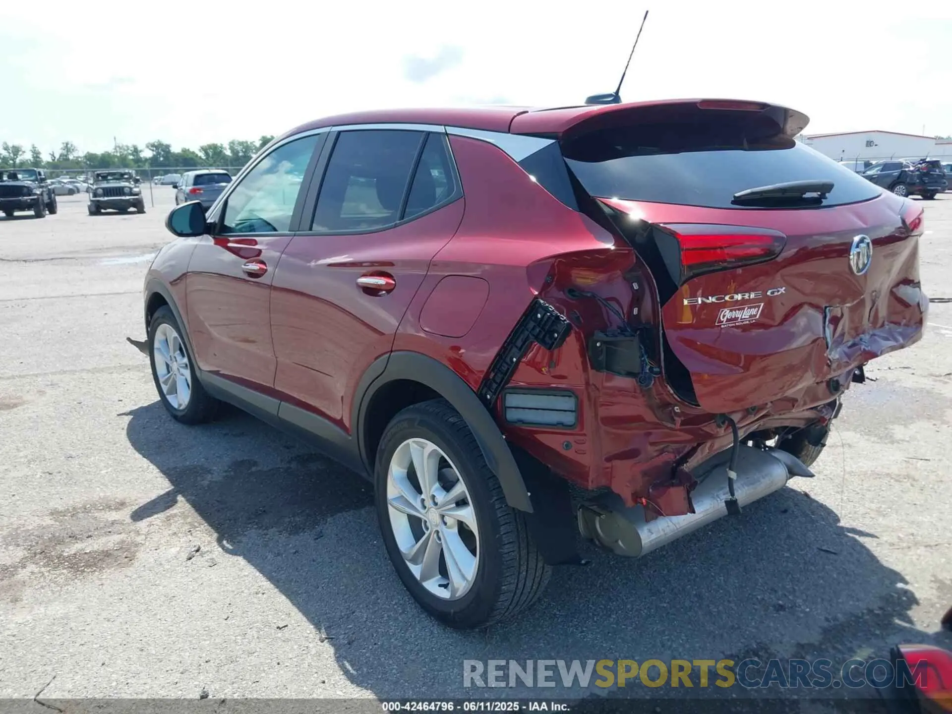 3 fotografías del automóvil dañado KL4MMBS22PB142844 BUICK ENCORE GX 2023