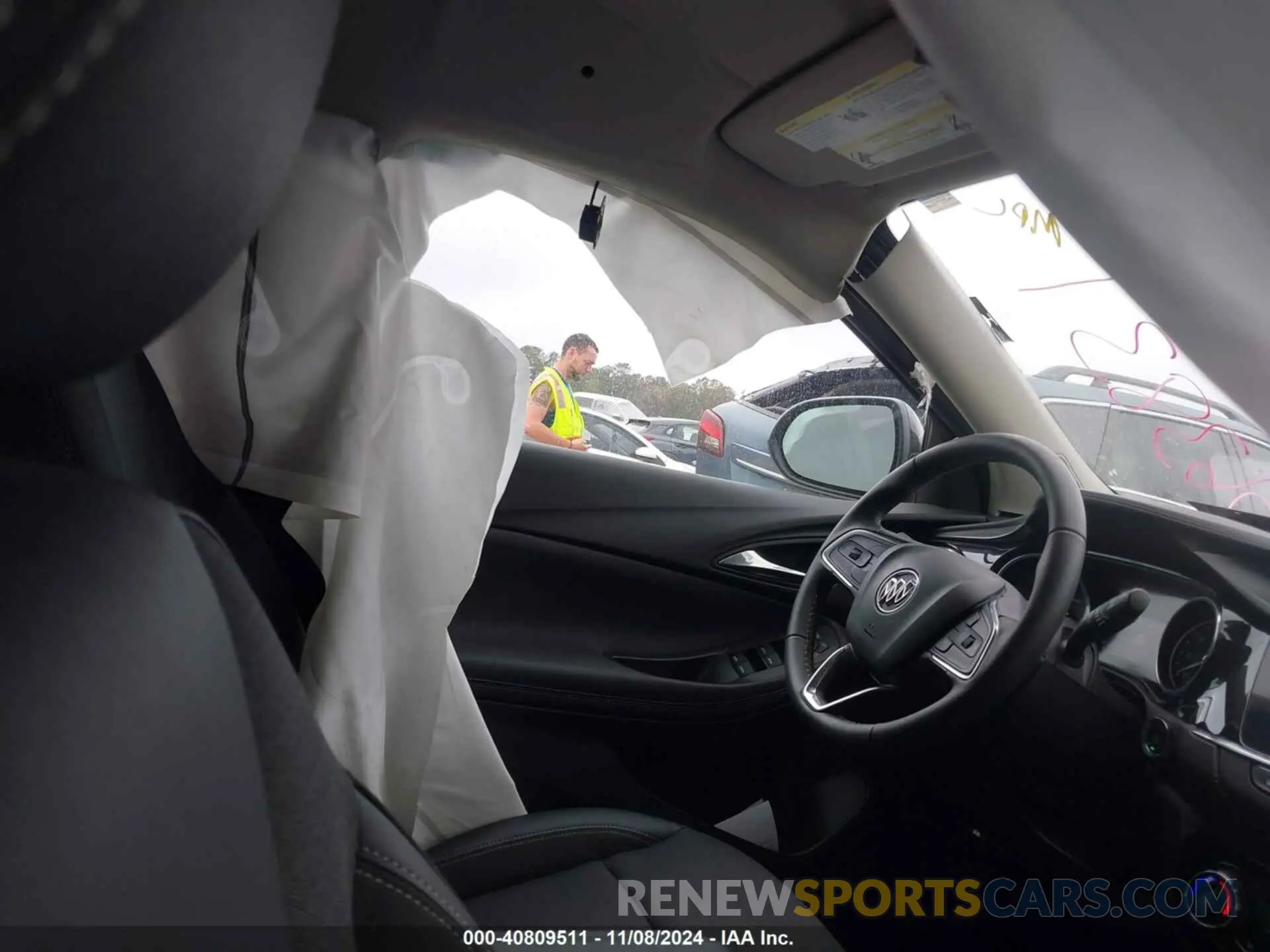 5 fotografías del automóvil dañado KL4MMBS23PB063831 BUICK ENCORE GX 2023