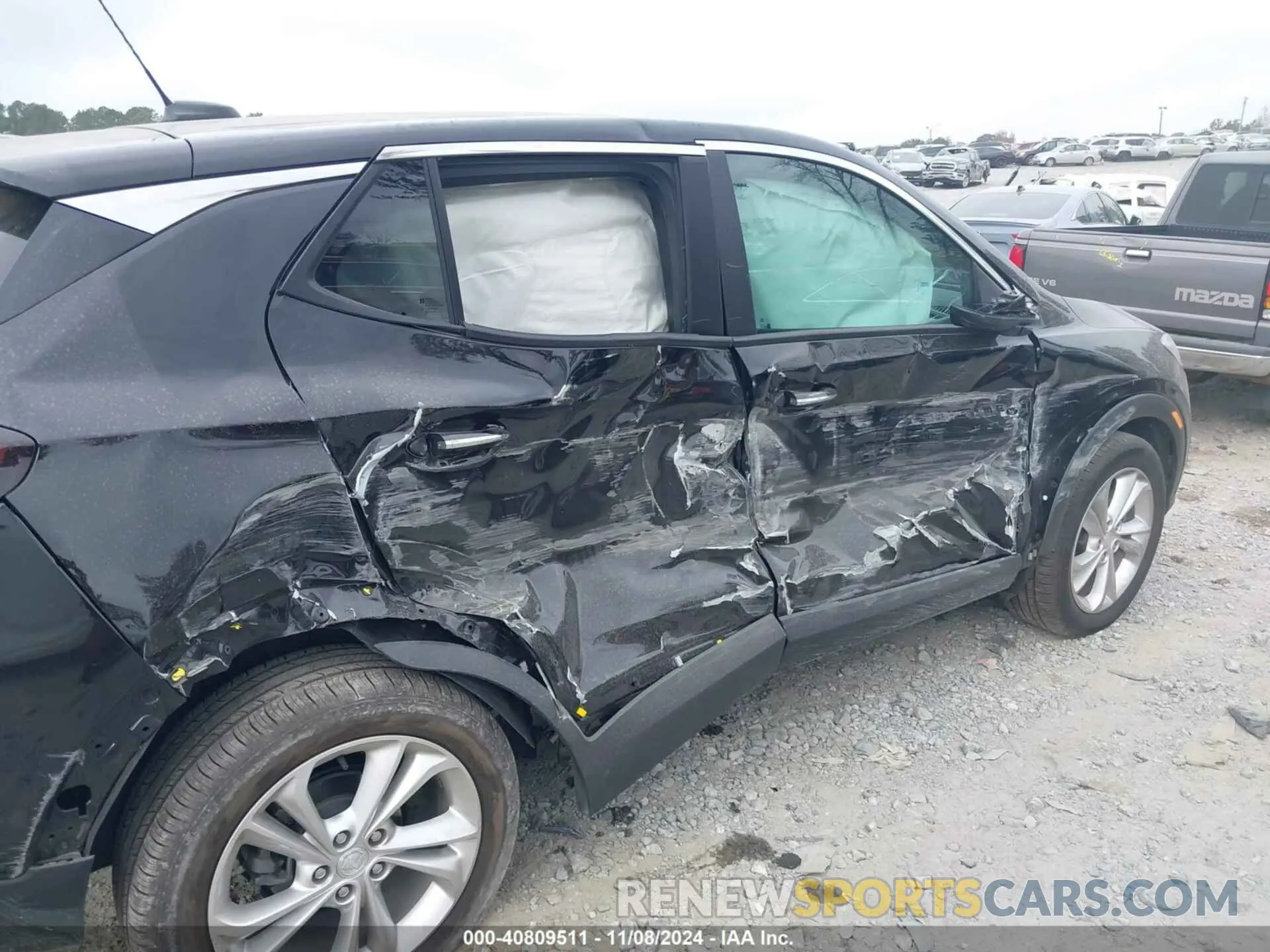 6 fotografías del automóvil dañado KL4MMBS23PB063831 BUICK ENCORE GX 2023