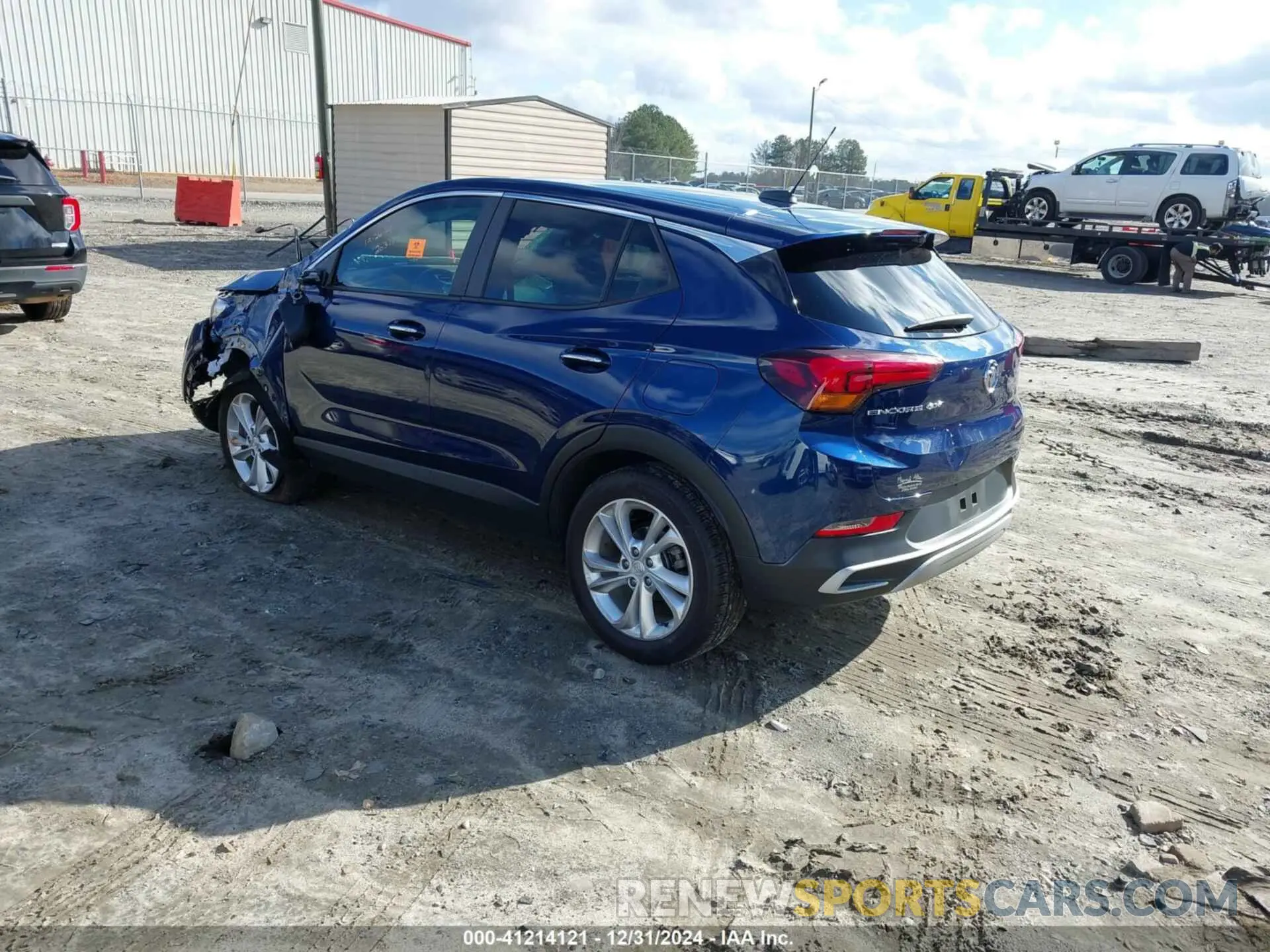 3 fotografías del automóvil dañado KL4MMBS24PB032104 BUICK ENCORE GX 2023