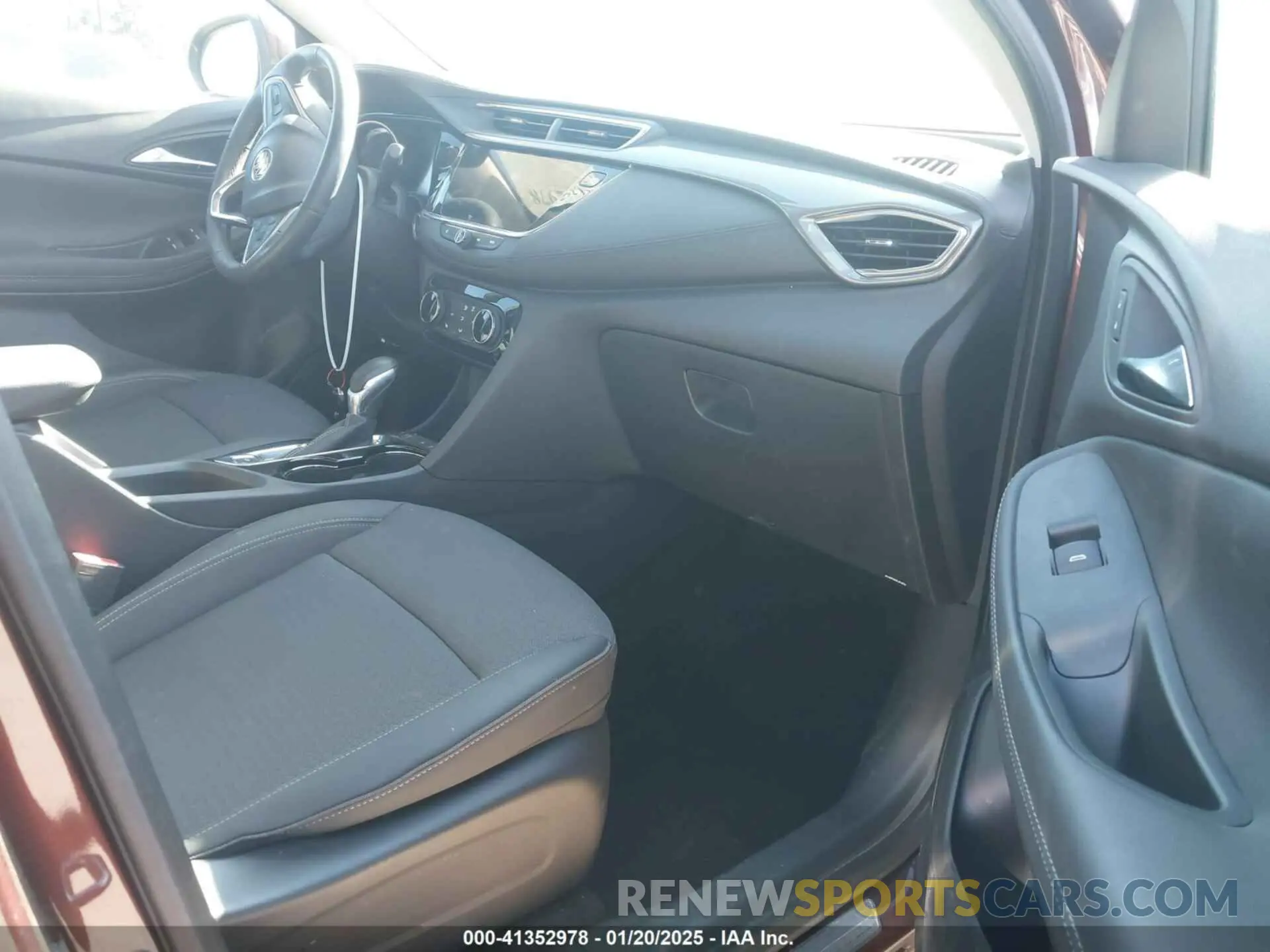 5 fotografías del automóvil dañado KL4MMBS25PB099410 BUICK ENCORE GX 2023