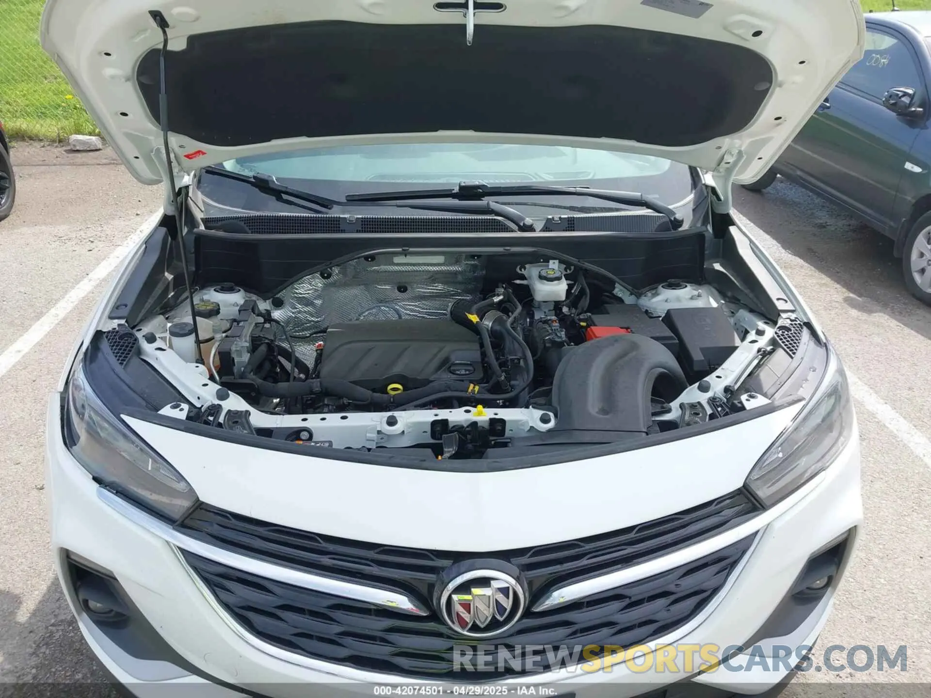 10 fotografías del automóvil dañado KL4MMBS26PB026109 BUICK ENCORE GX 2023
