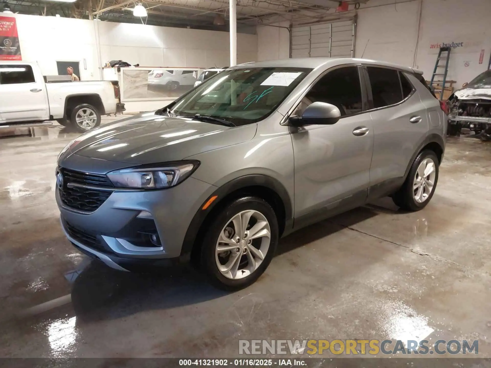 2 fotografías del automóvil dañado KL4MMBS26PB151174 BUICK ENCORE GX 2023
