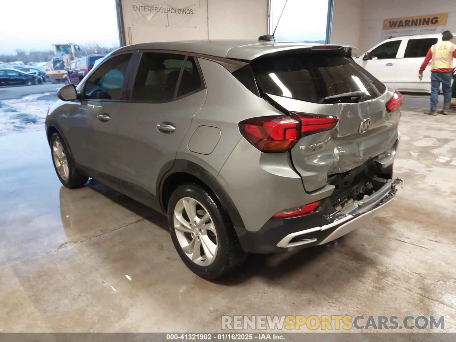 3 fotografías del automóvil dañado KL4MMBS26PB151174 BUICK ENCORE GX 2023
