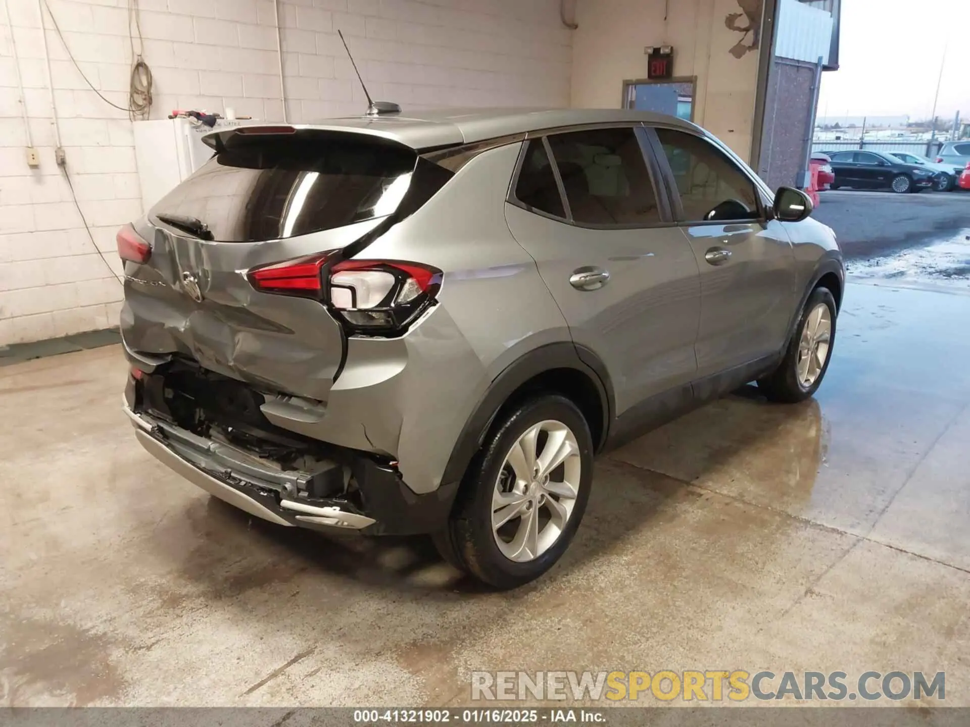 4 fotografías del automóvil dañado KL4MMBS26PB151174 BUICK ENCORE GX 2023