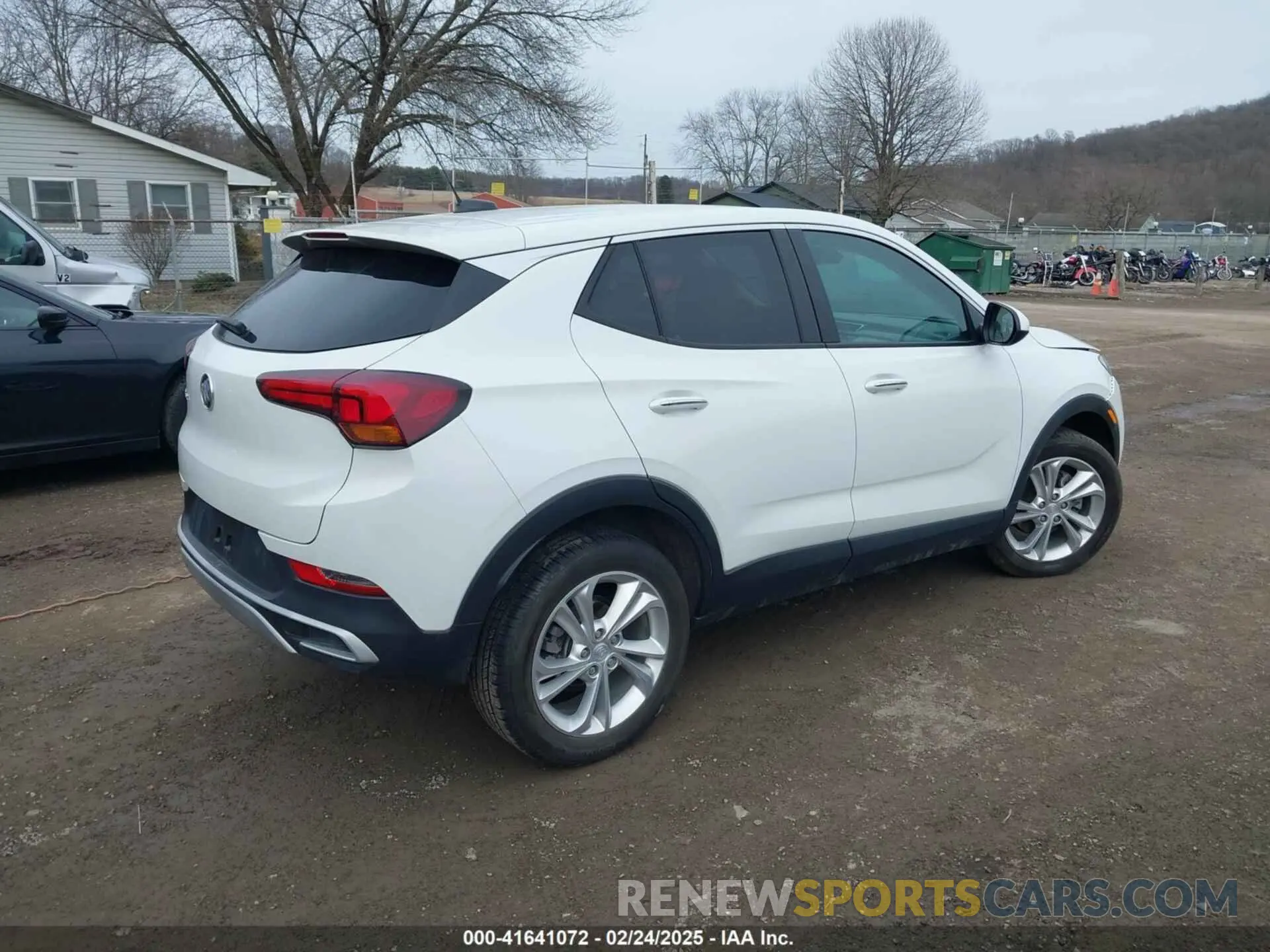 4 fotografías del automóvil dañado KL4MMBS28PB100260 BUICK ENCORE GX 2023