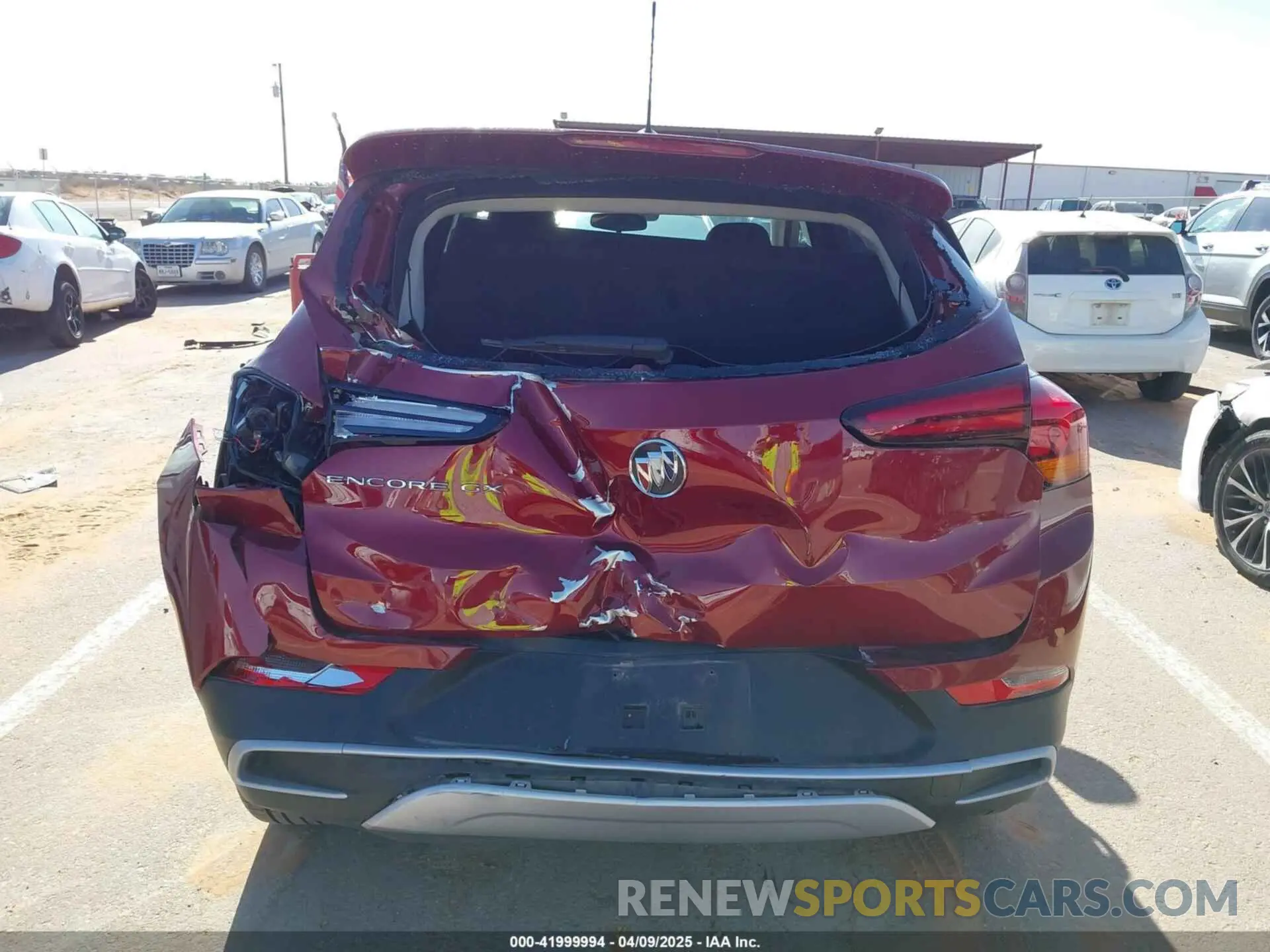 16 fotografías del automóvil dañado KL4MMBS29PB109145 BUICK ENCORE GX 2023