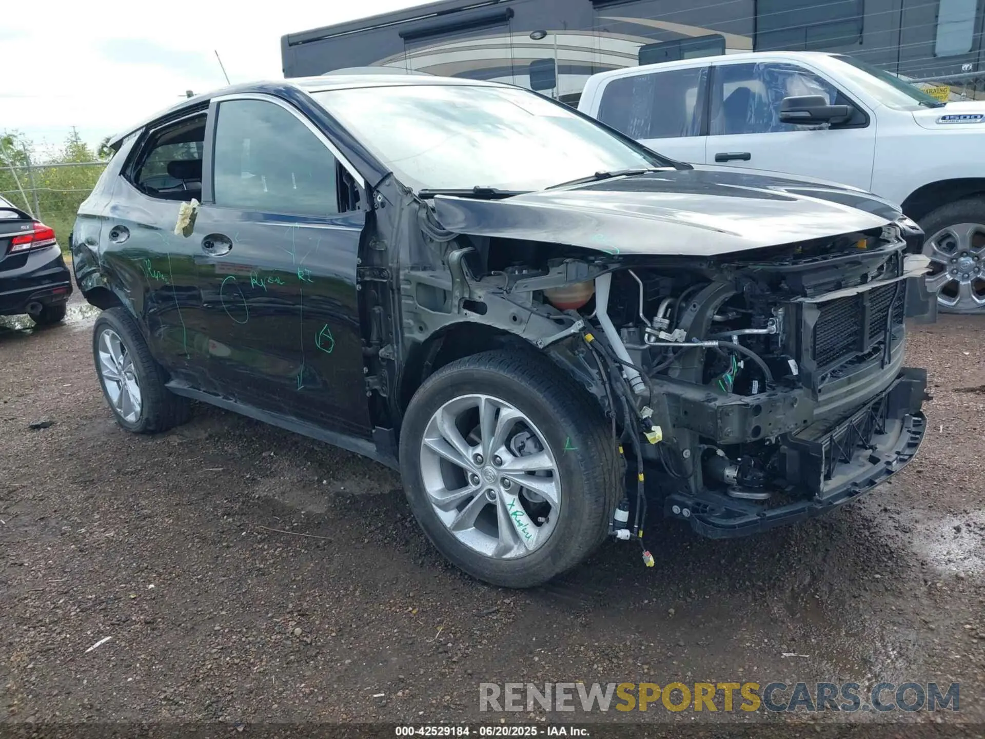 1 fotografías del automóvil dañado KL4MMBS29PB152254 BUICK ENCORE GX 2023