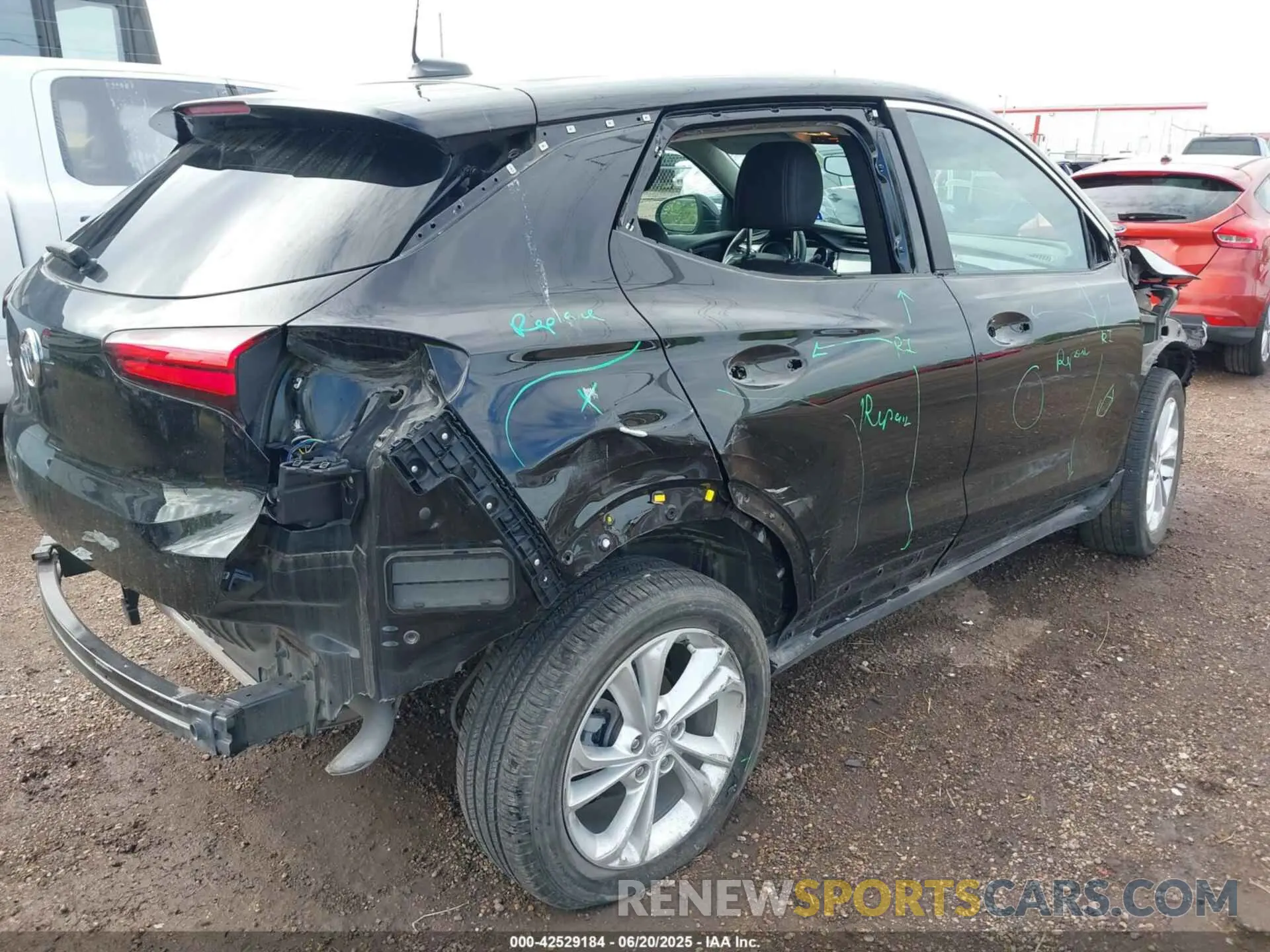 19 fotografías del automóvil dañado KL4MMBS29PB152254 BUICK ENCORE GX 2023