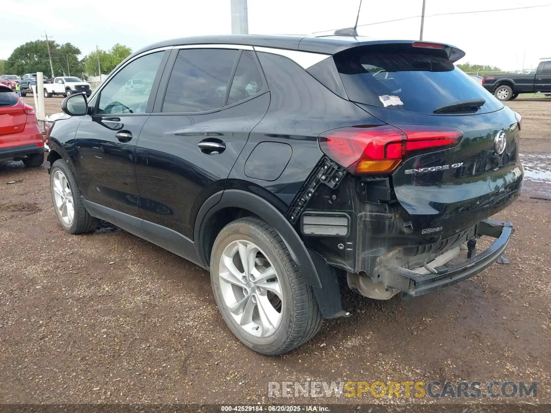 3 fotografías del automóvil dañado KL4MMBS29PB152254 BUICK ENCORE GX 2023