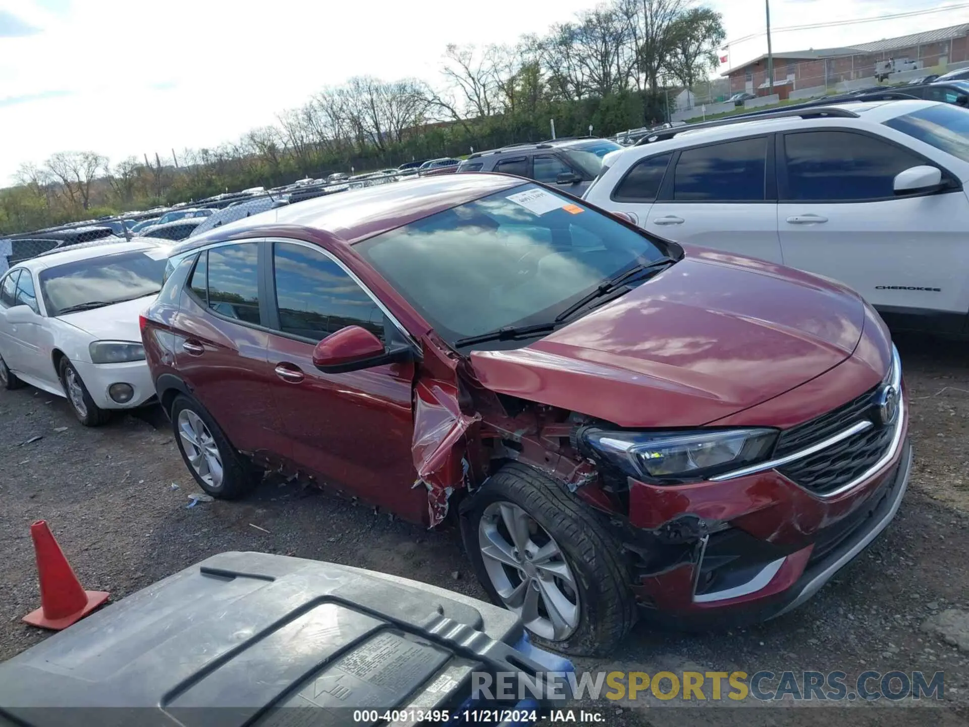 1 fotografías del automóvil dañado KL4MMCSL1PB139206 BUICK ENCORE GX 2023
