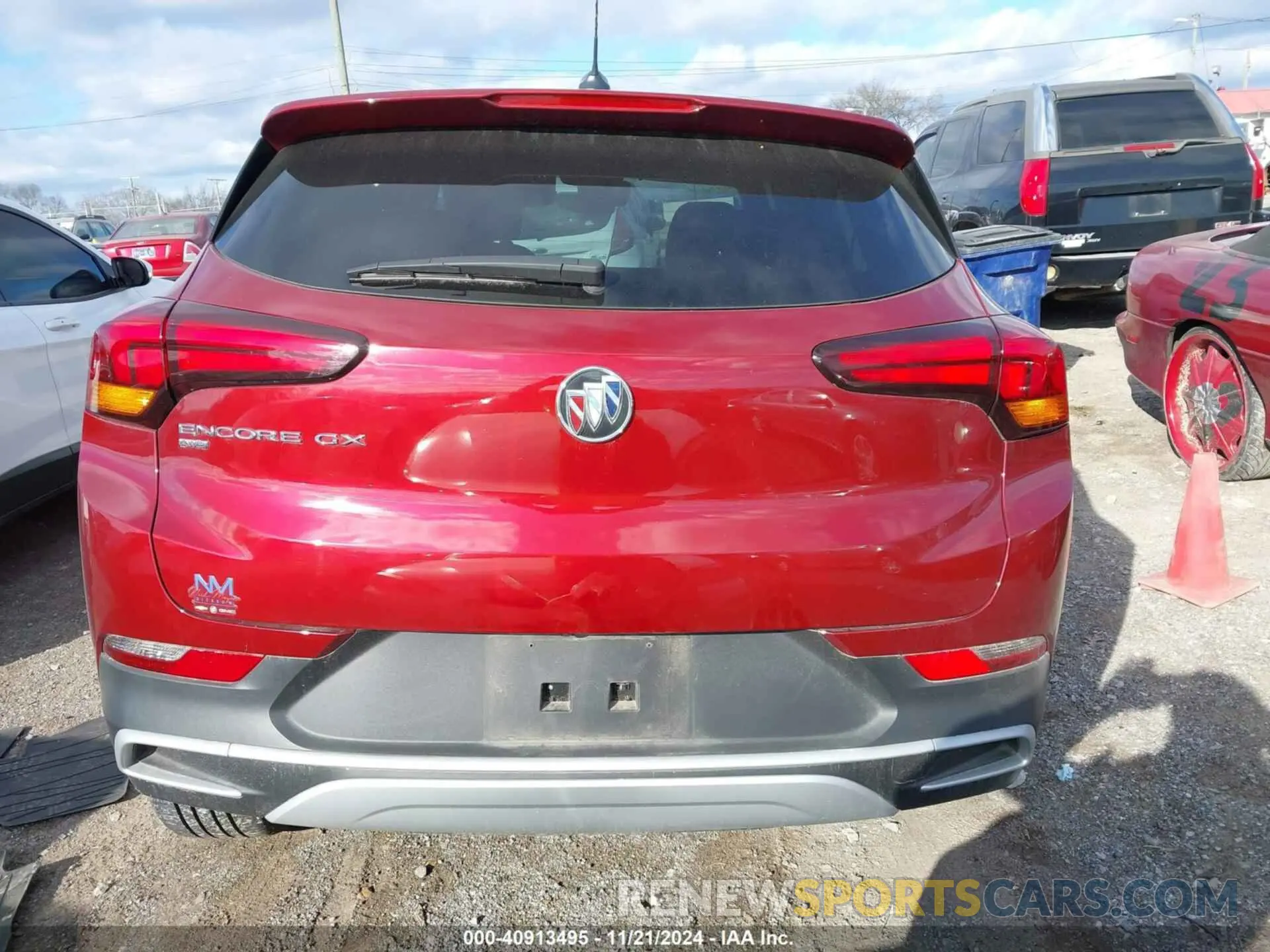 17 fotografías del automóvil dañado KL4MMCSL1PB139206 BUICK ENCORE GX 2023