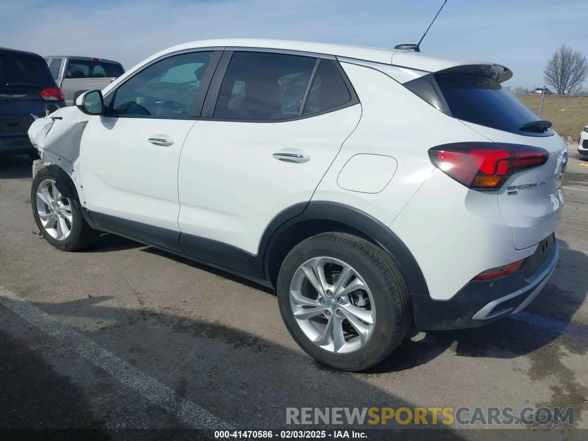 3 fotografías del automóvil dañado KL4MMCSL5PB111652 BUICK ENCORE GX 2023