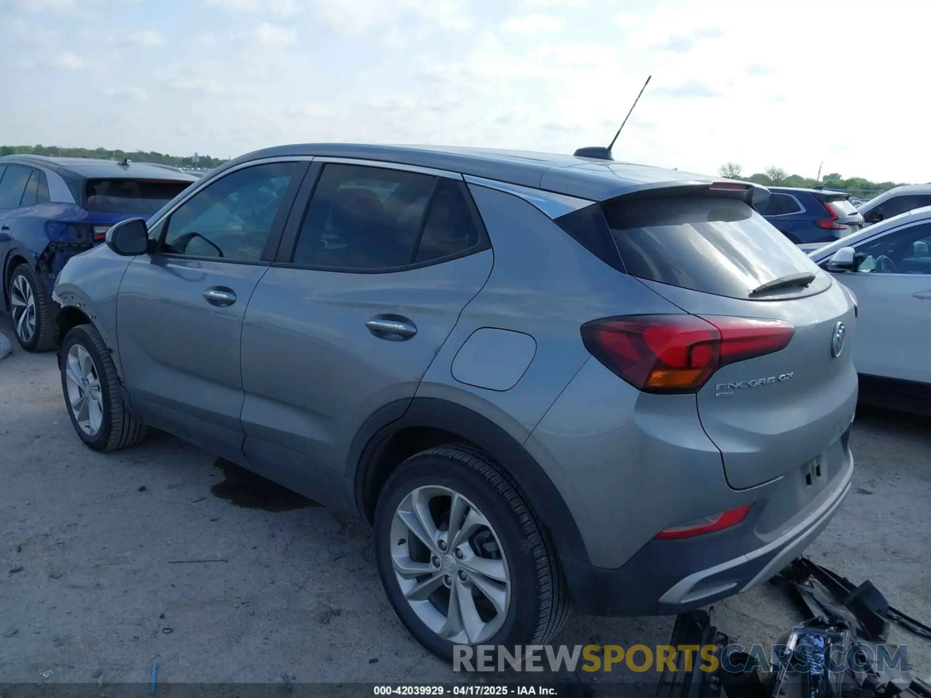 3 fotografías del automóvil dañado KL4MMCSL5PB154372 BUICK ENCORE GX 2023