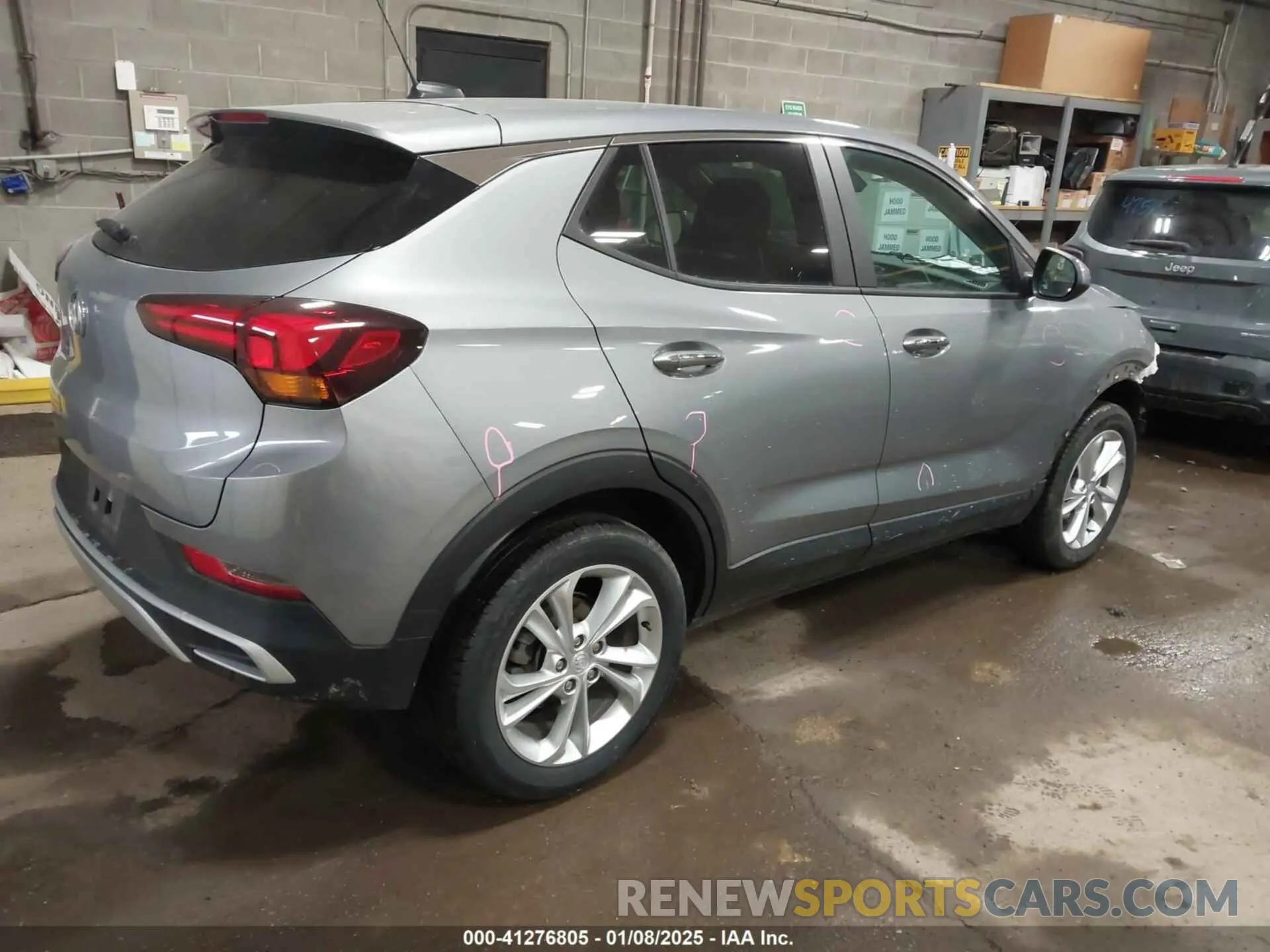 4 fotografías del automóvil dañado KL4MMCSL9PB093284 BUICK ENCORE GX 2023