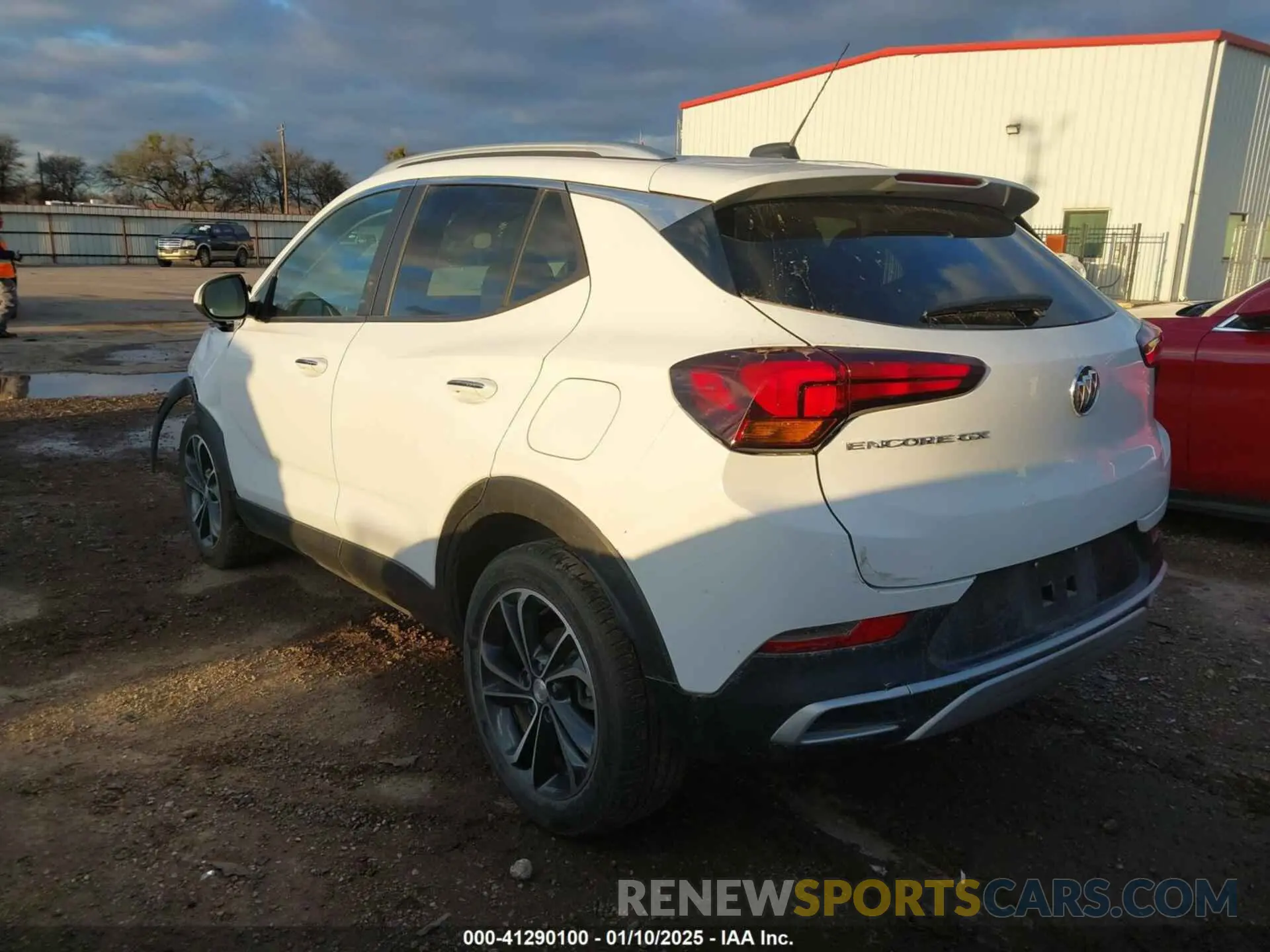 3 fotografías del automóvil dañado KL4MMDS21PB048093 BUICK ENCORE GX 2023