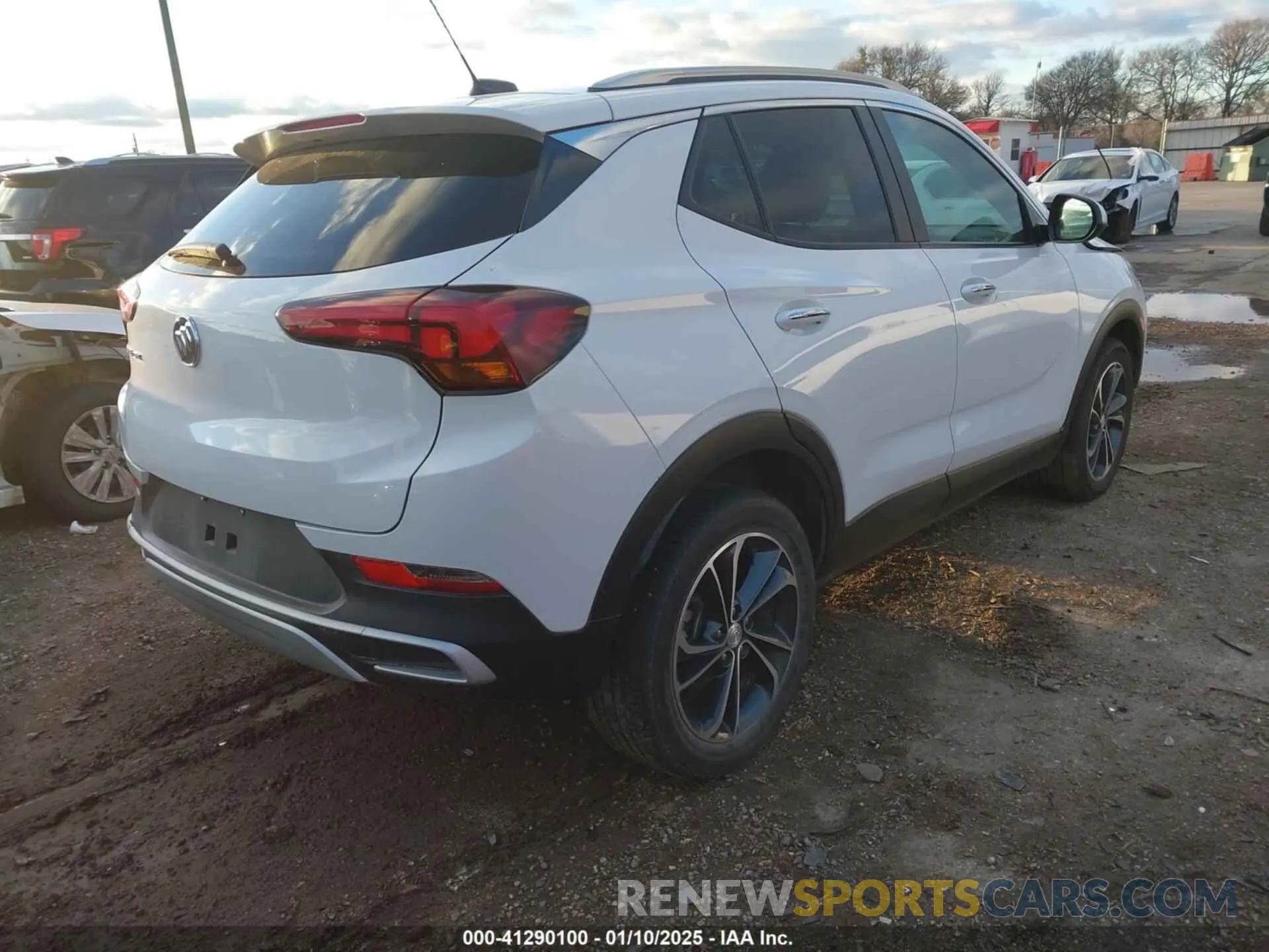 4 fotografías del automóvil dañado KL4MMDS21PB048093 BUICK ENCORE GX 2023