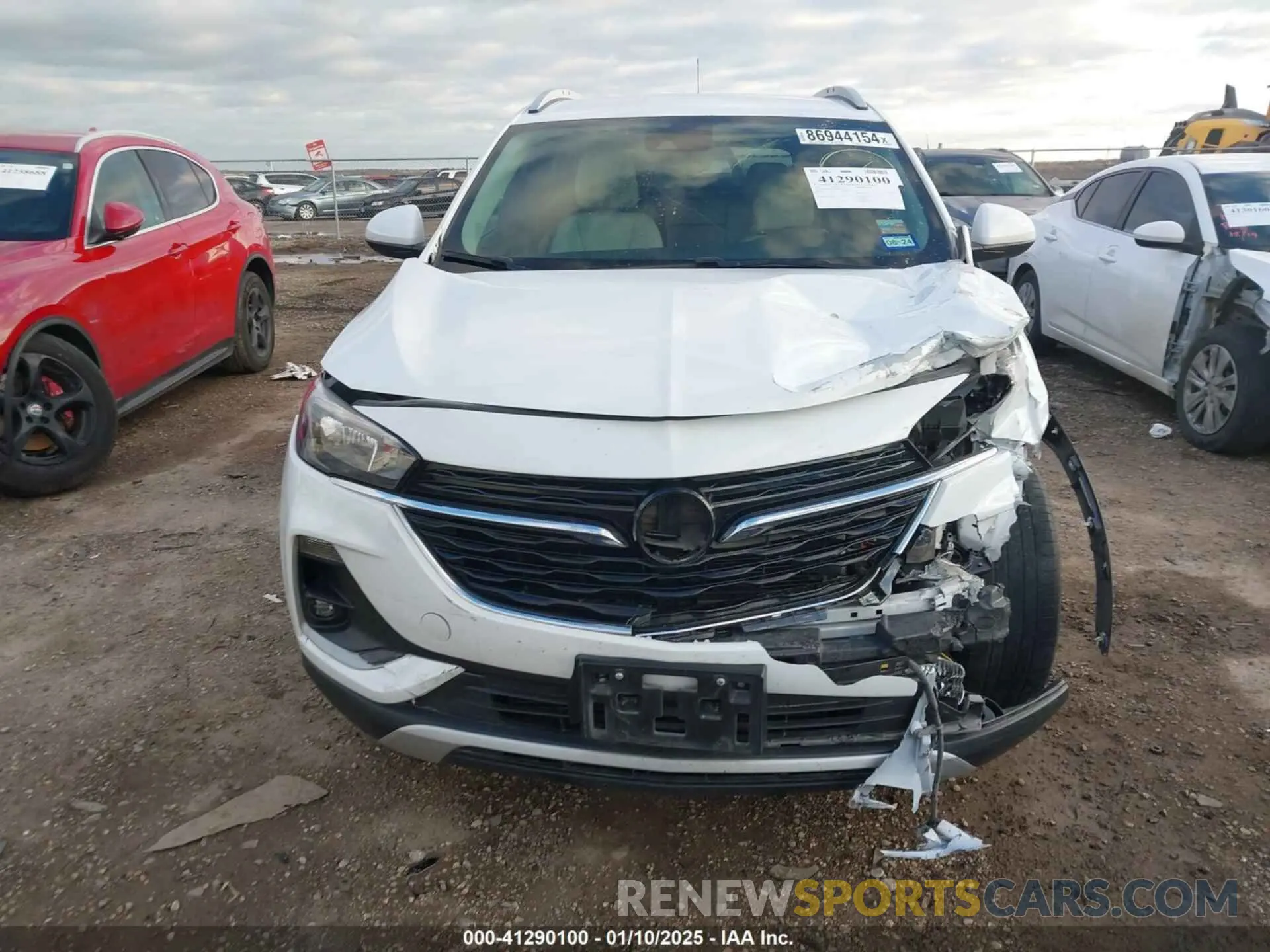 6 fotografías del automóvil dañado KL4MMDS21PB048093 BUICK ENCORE GX 2023