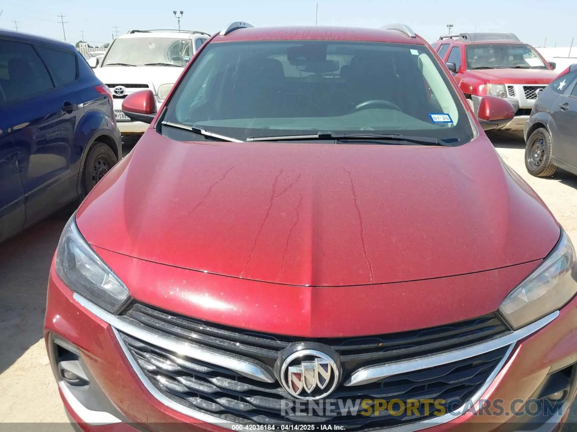 10 fotografías del automóvil dañado KL4MMDS21PB066190 BUICK ENCORE GX 2023