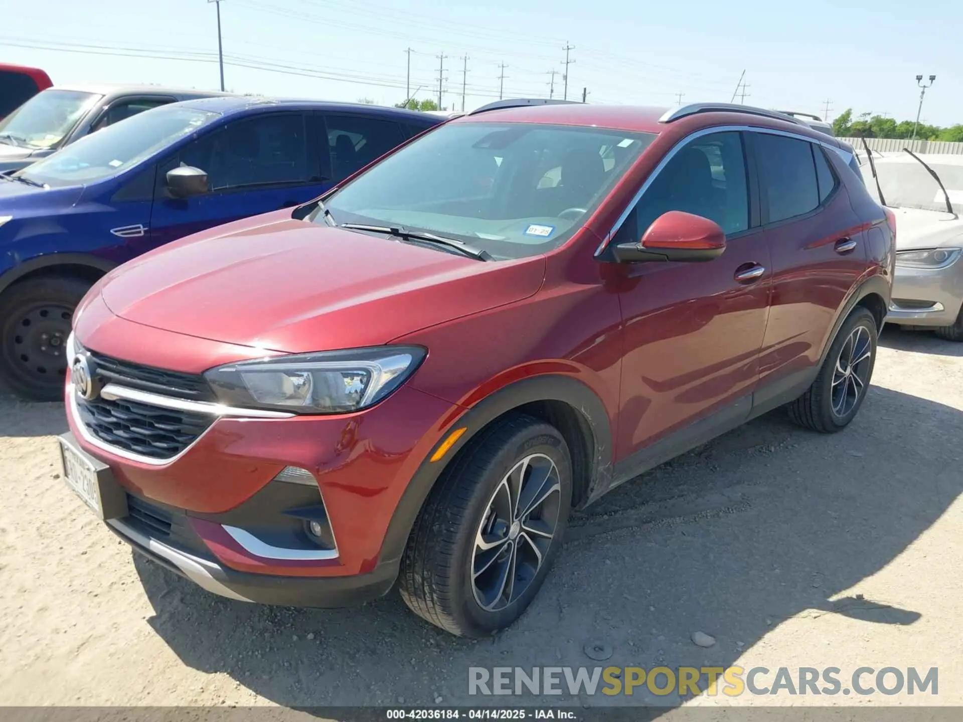 2 fotografías del automóvil dañado KL4MMDS21PB066190 BUICK ENCORE GX 2023