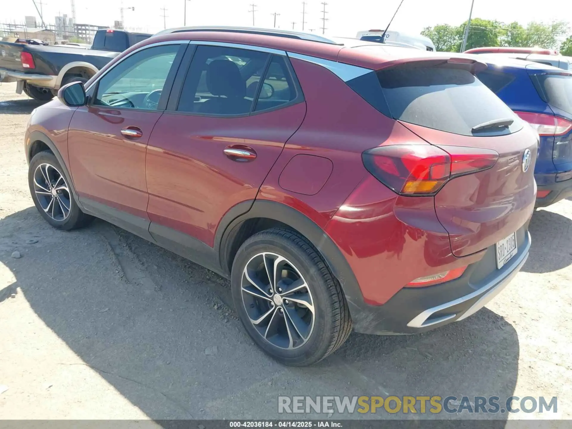 3 fotografías del automóvil dañado KL4MMDS21PB066190 BUICK ENCORE GX 2023