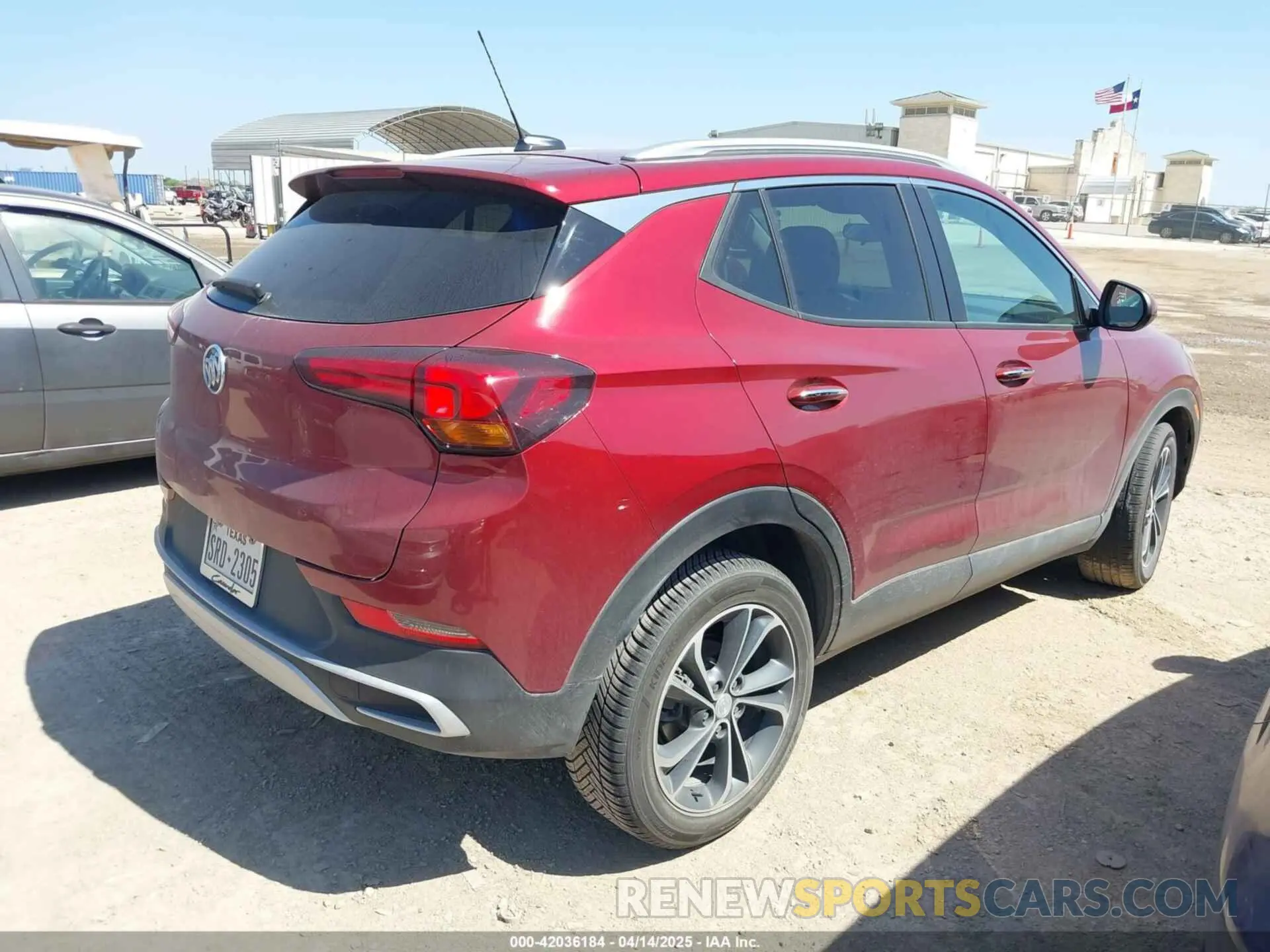 4 fotografías del automóvil dañado KL4MMDS21PB066190 BUICK ENCORE GX 2023